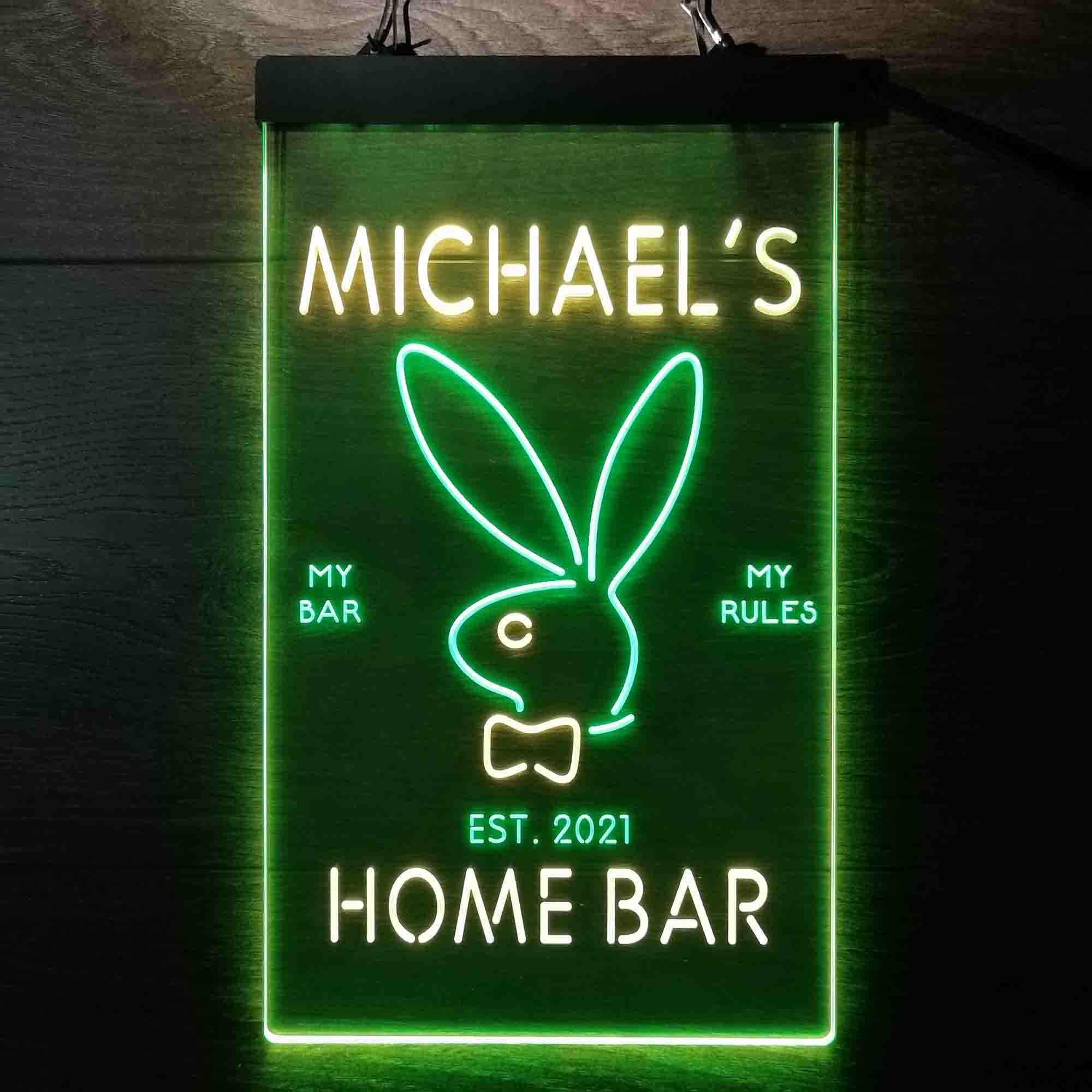 Personalized Bunny Rabbit Neon-Like LED Sign - Image 13