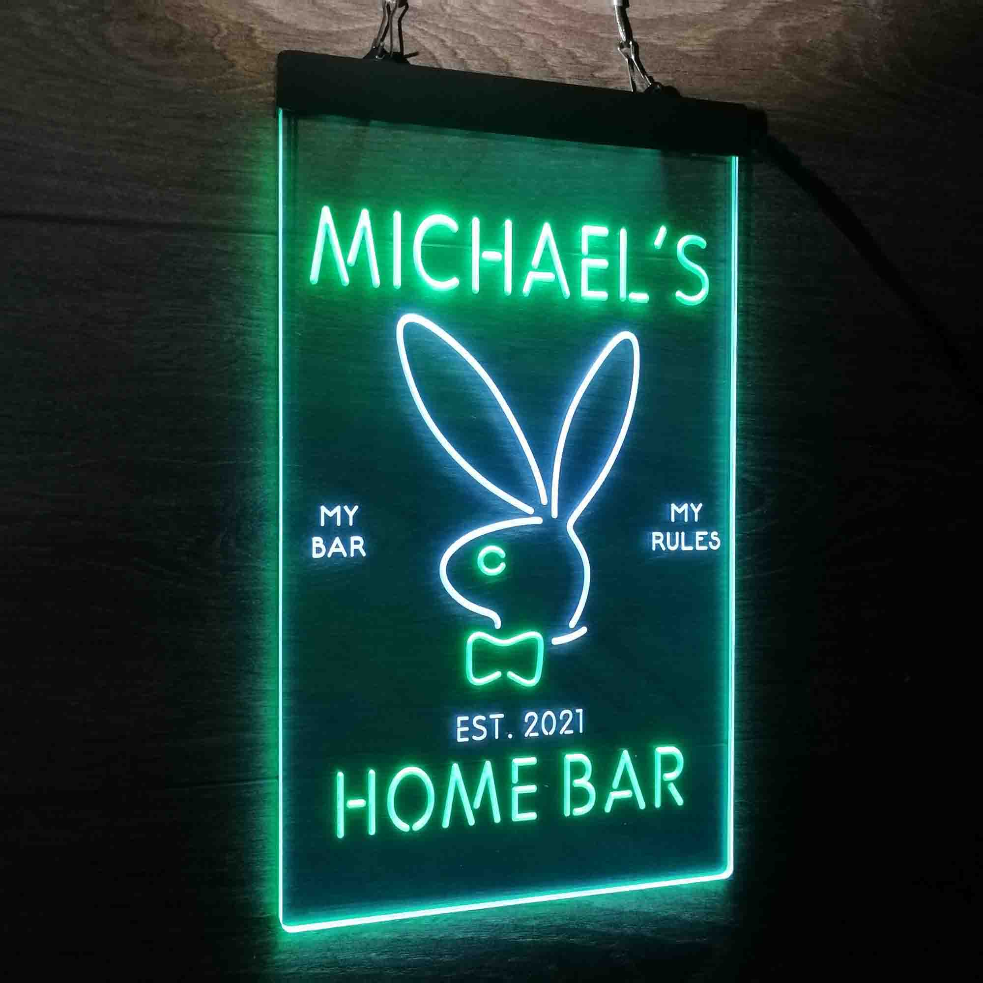 Personalized Bunny Rabbit Neon-Like LED Sign - Image 15