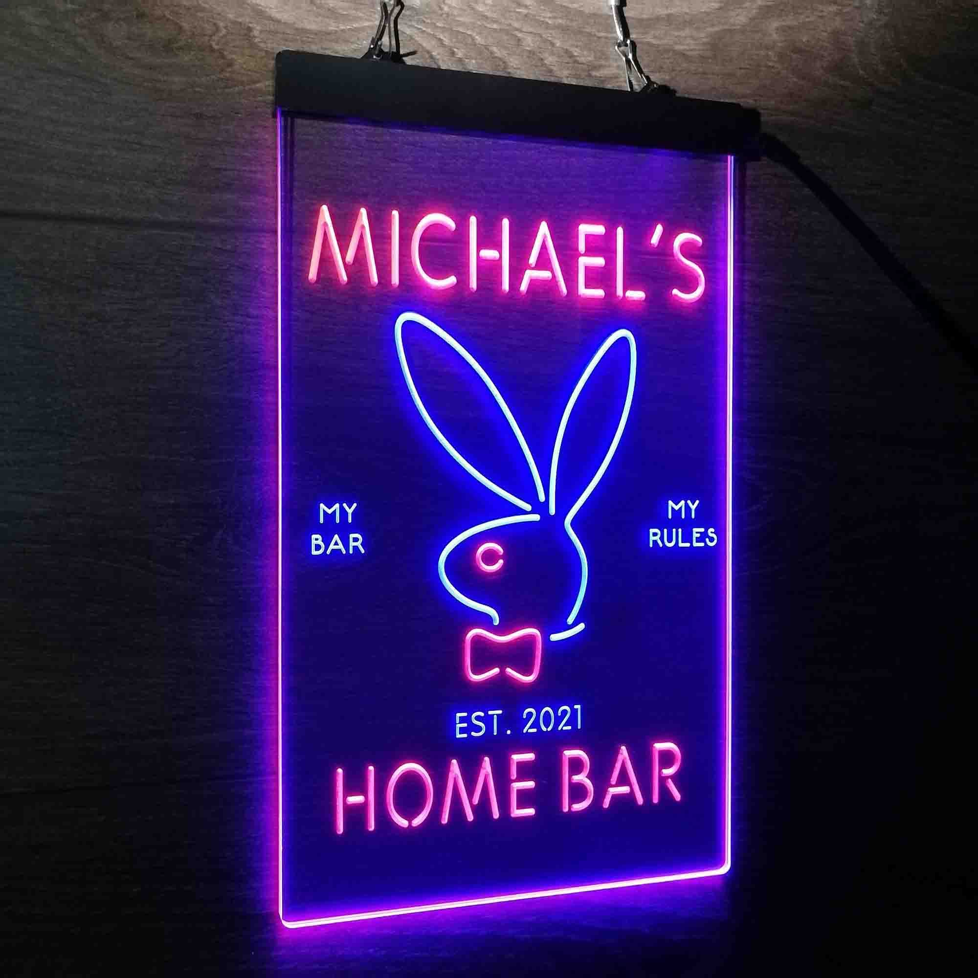 Personalized Bunny Rabbit Neon-Like LED Sign - Image 17