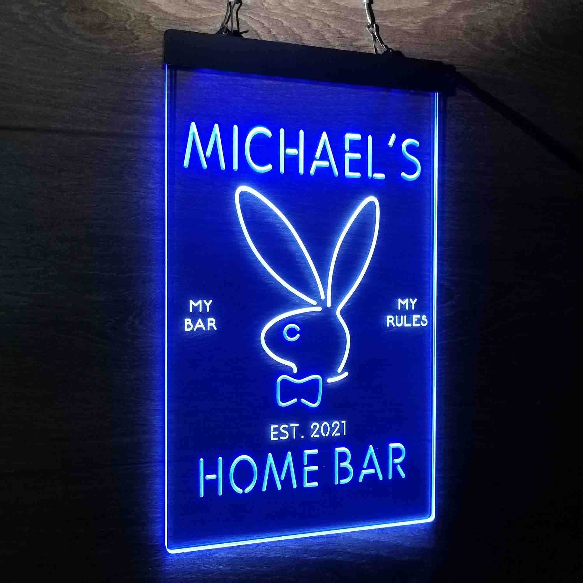 Personalized Bunny Rabbit Neon-Like LED Sign - Image 18