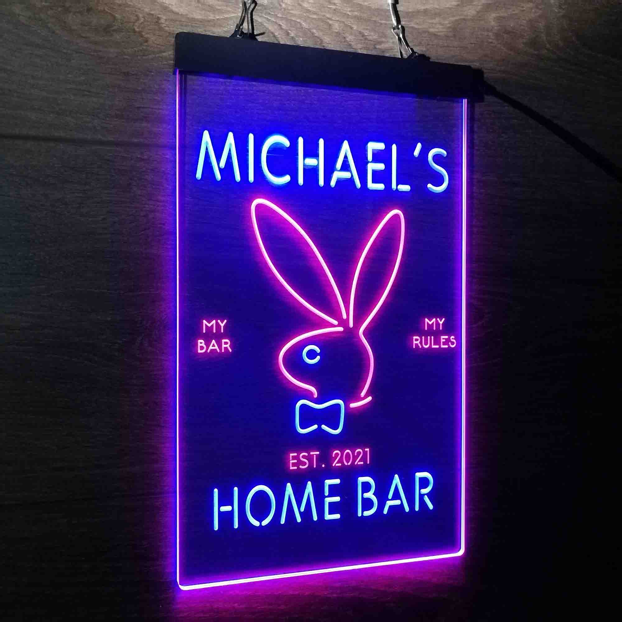 Personalized Bunny Rabbit Neon-Like LED Sign - Image 20