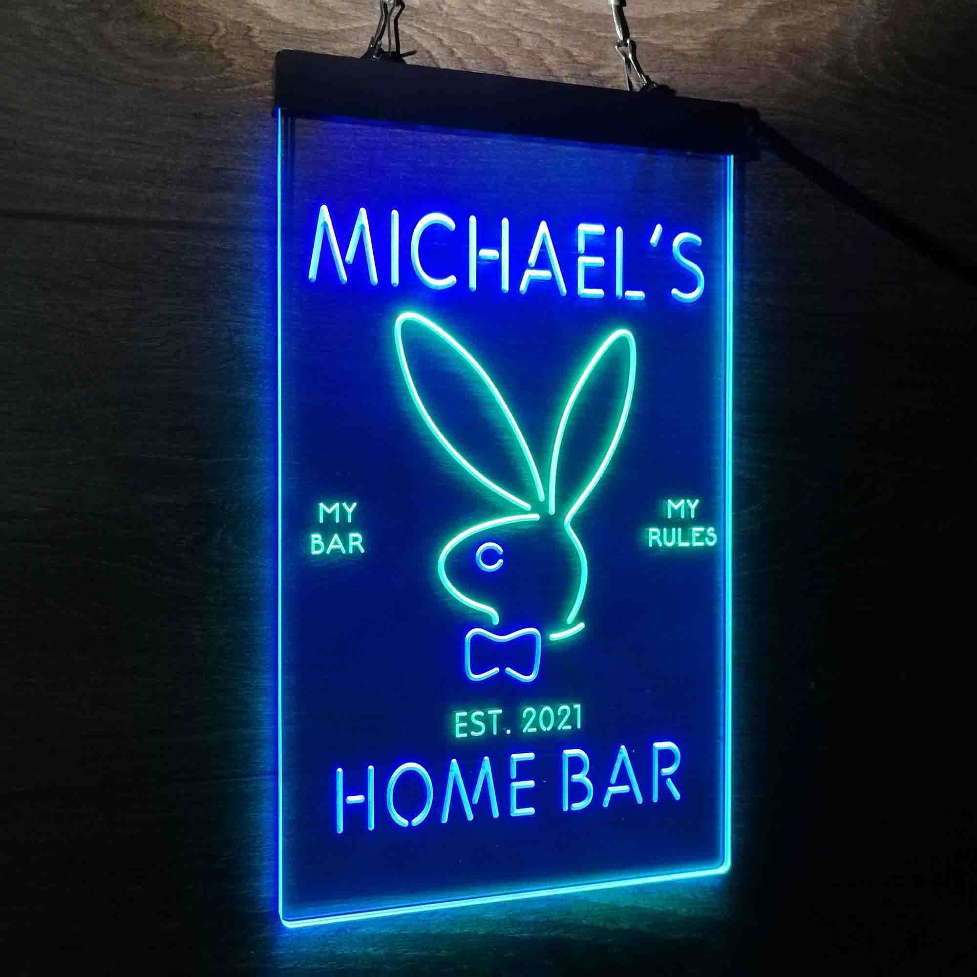 Personalized Bunny Rabbit Neon-Like LED Sign - Image 21