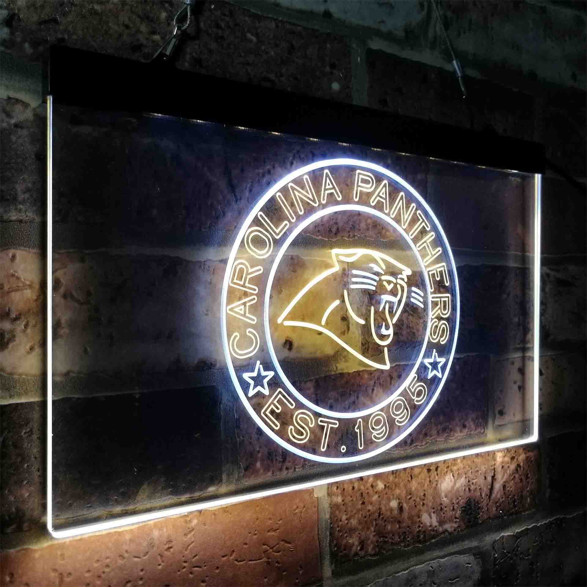 Personalized Carolina Panthers Neon-Like LED Sign - Image 23