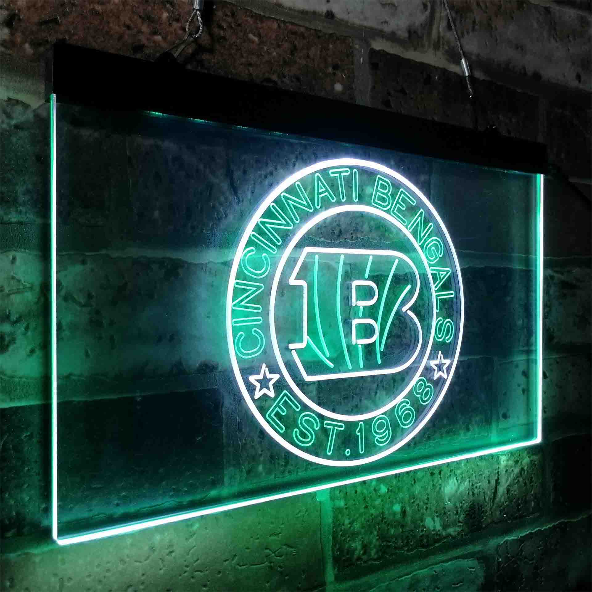 Personalized Cincinnati Bengals Neon-Like LED Sign - Image 20