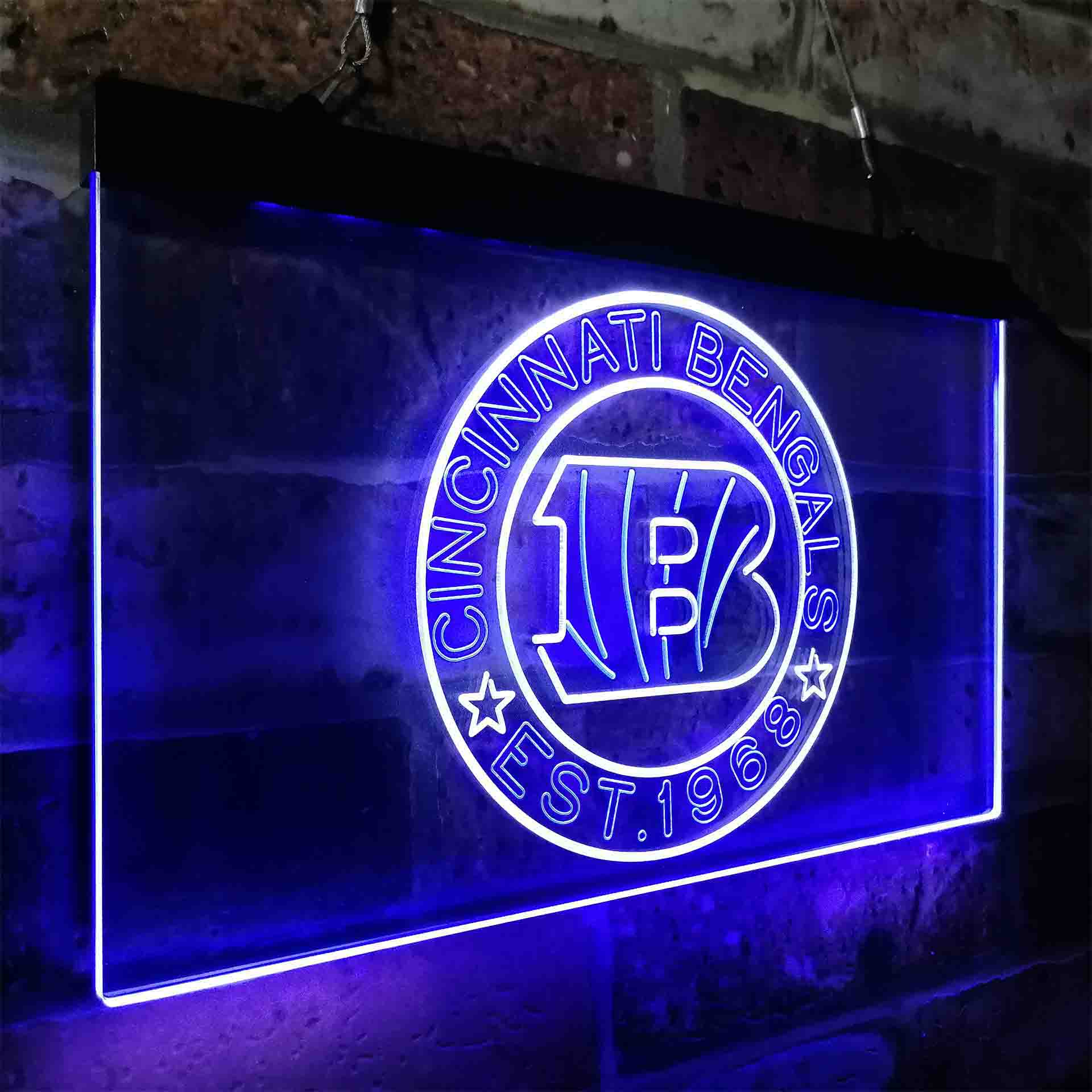 Personalized Cincinnati Bengals Neon-Like LED Sign - Image 21
