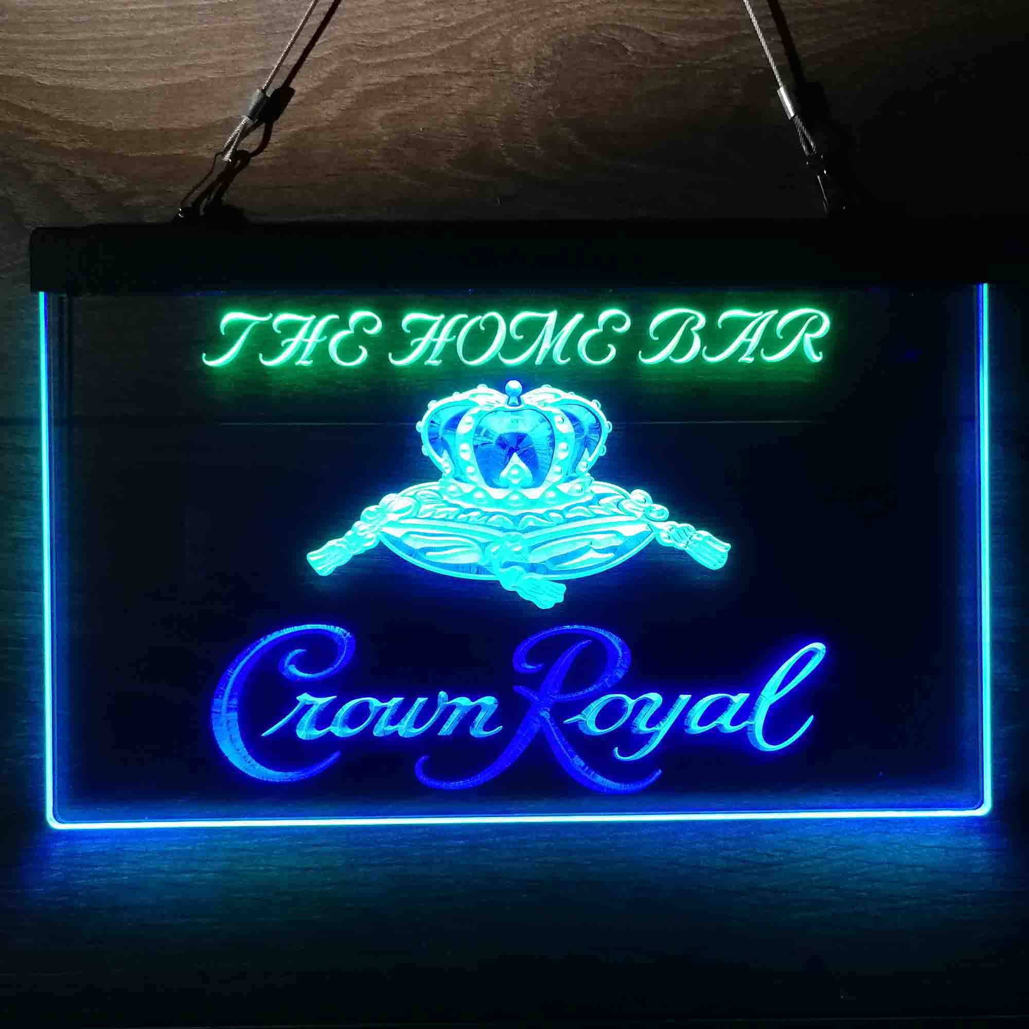 Personalized Crown Royal Beer Bar Neon-Like LED Sign - Custom Wall Decor Gift - Image 6