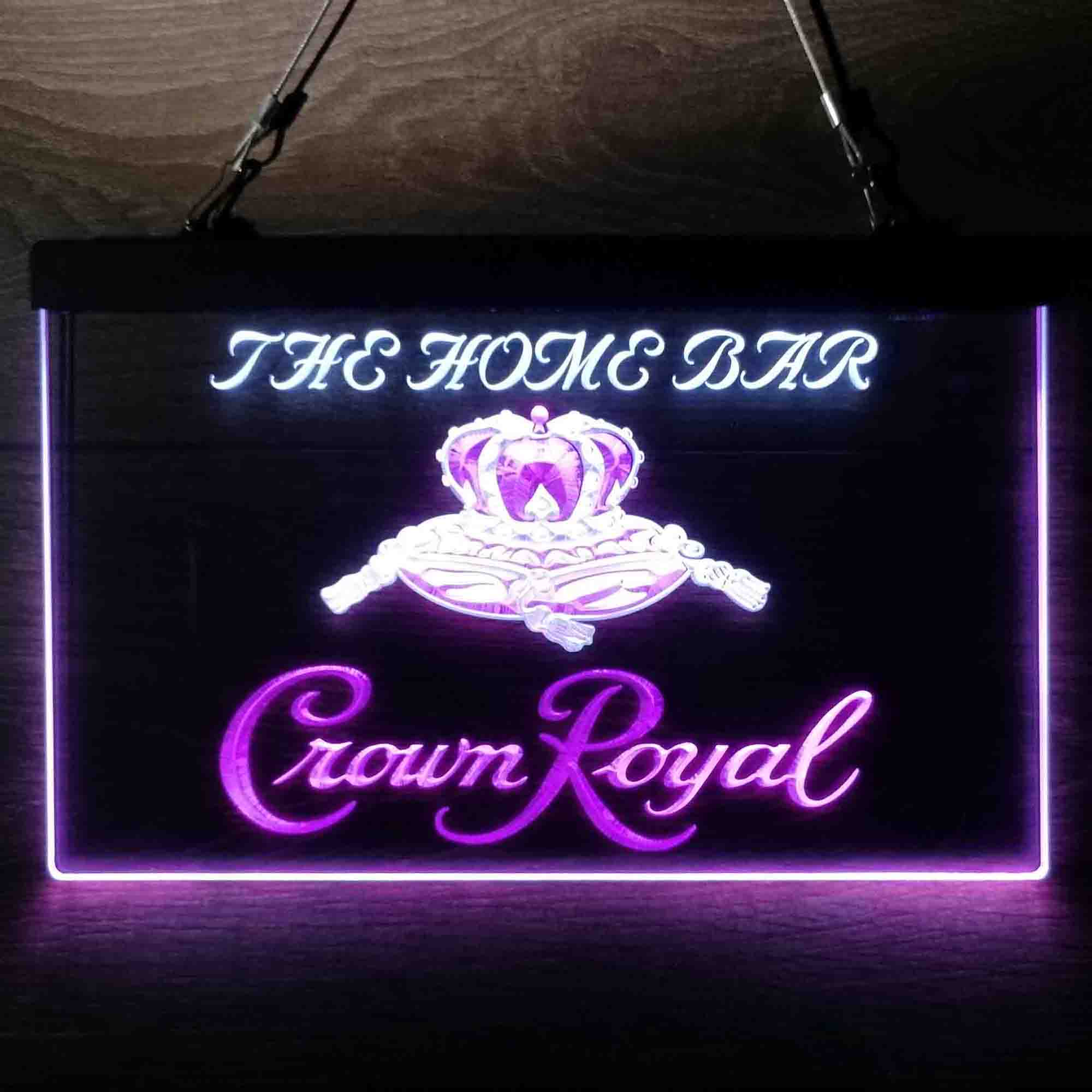 Personalized Crown Royal Beer Bar Neon-Like LED Sign - Custom Wall Decor Gift - Image 8