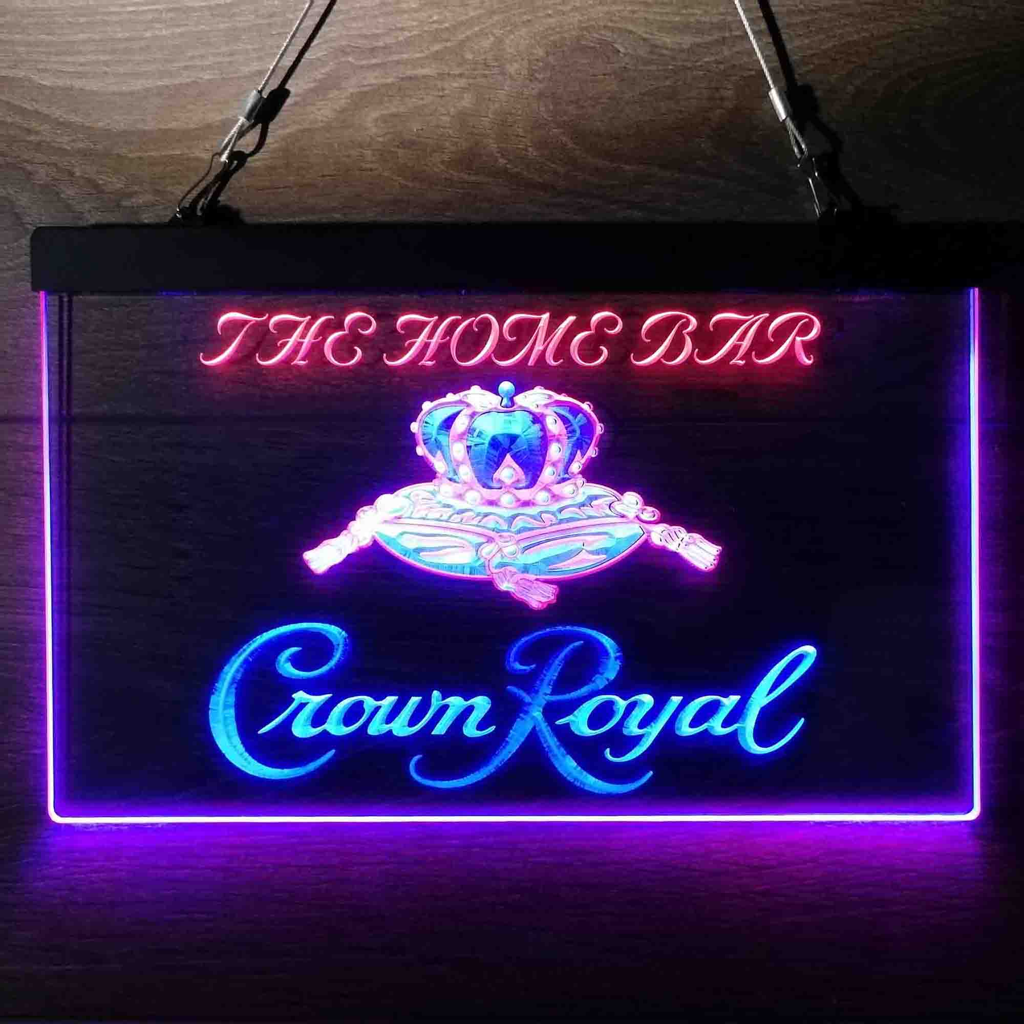 Personalized Crown Royal Beer Bar Neon-Like LED Sign - Custom Wall Decor Gift - Image 9