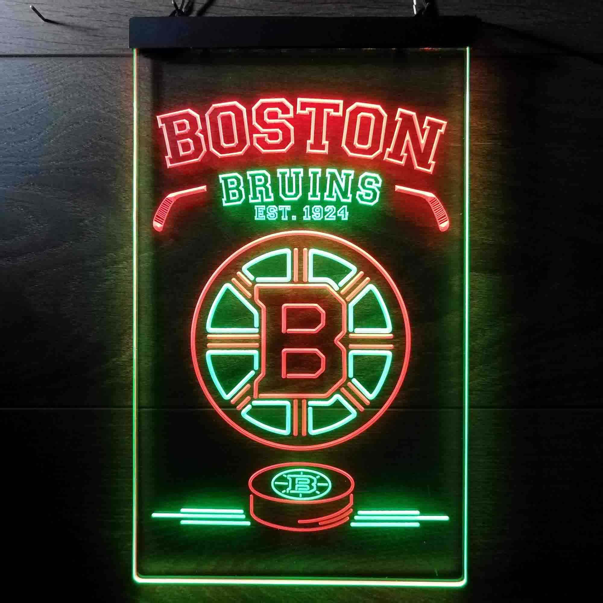 Personalized Boston Bruins Neon LED Sign - Image 12