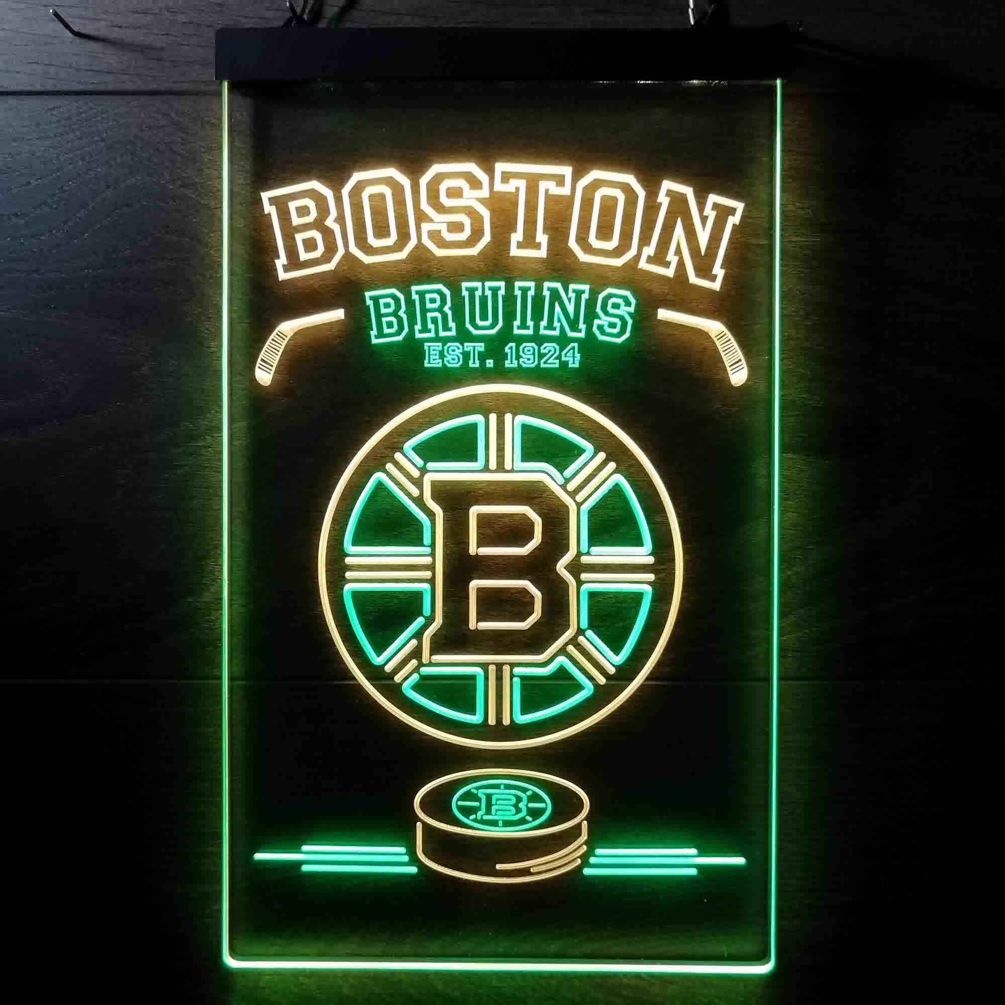 Personalized Boston Bruins Neon LED Sign - Image 3