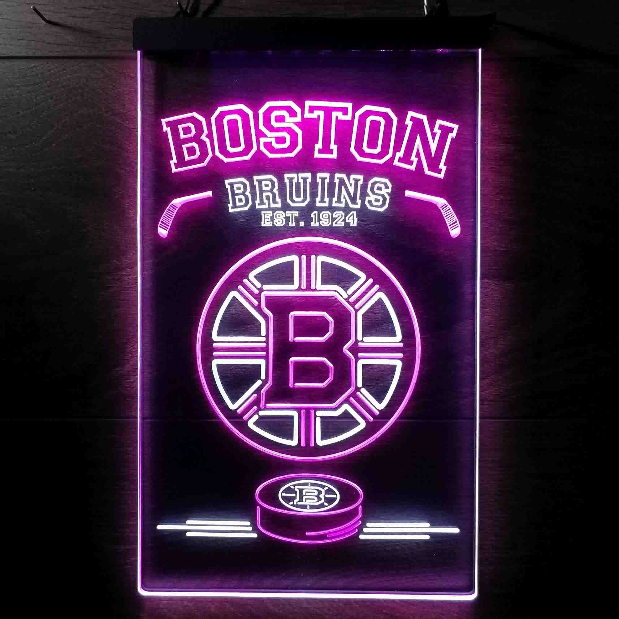 Personalized Boston Bruins Neon LED Sign - Image 8