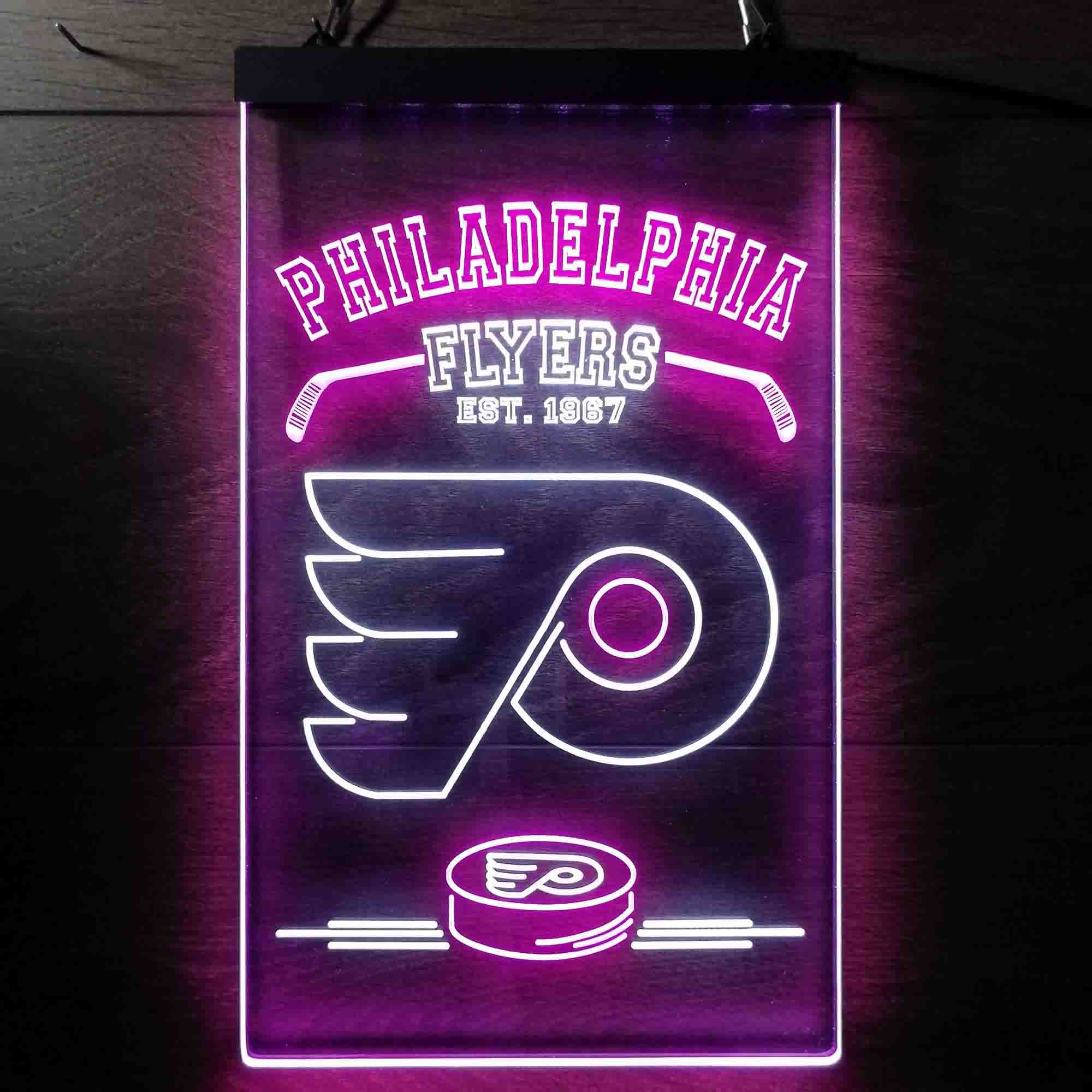 Personalized Philadelphia Flyers Neon LED Sign - Image 10