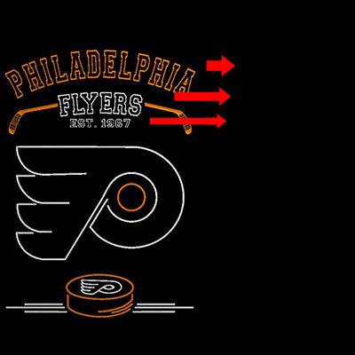 Personalized Philadelphia Flyers Neon LED Sign - Image 14