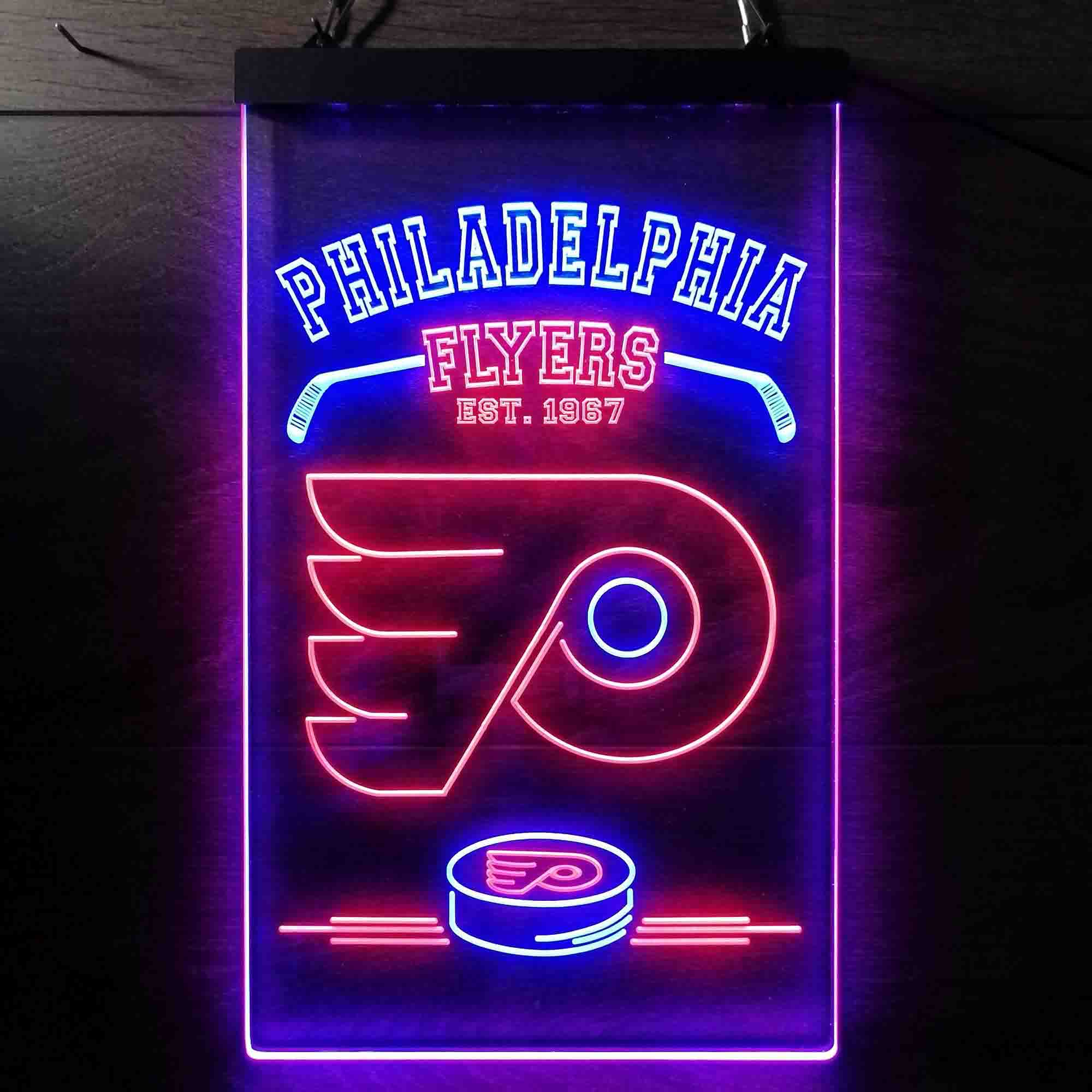 Personalized Philadelphia Flyers Neon LED Sign - Image 4