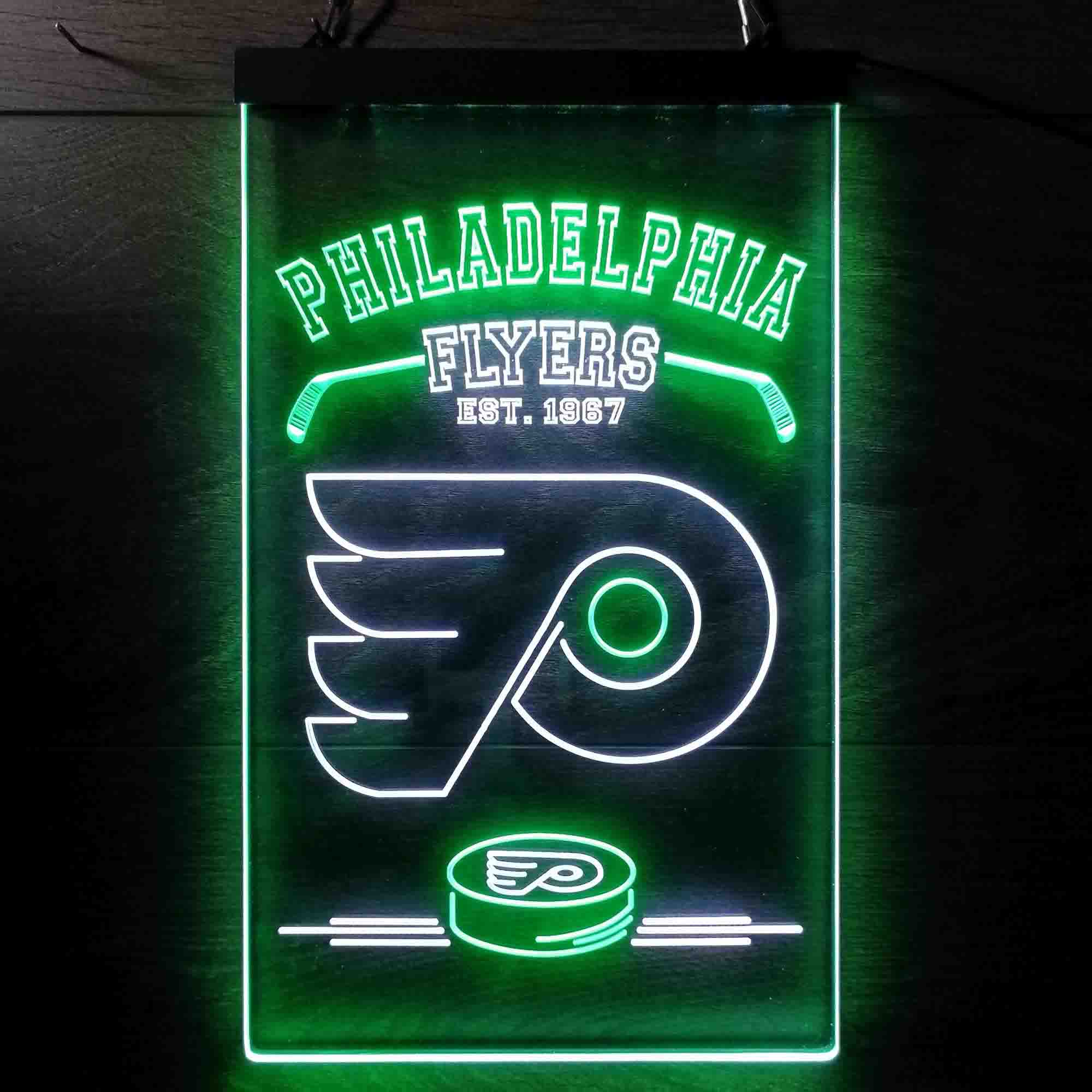 Personalized Philadelphia Flyers Neon LED Sign - Image 5
