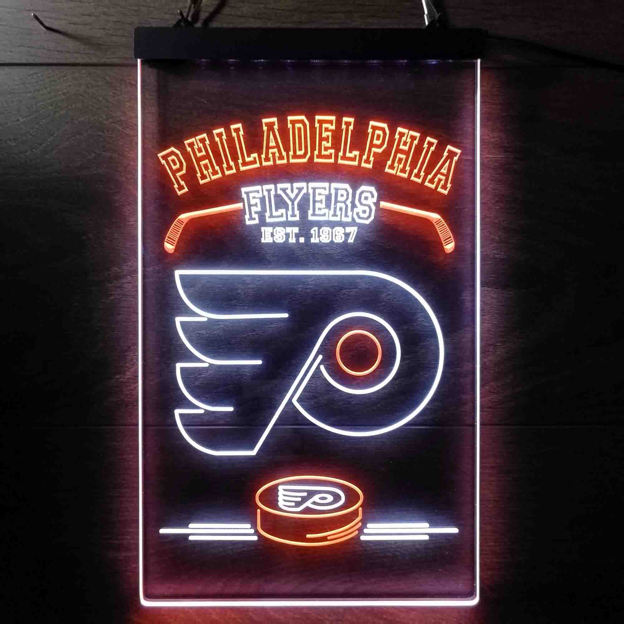 Personalized Philadelphia Flyers Neon LED Sign - Image 6