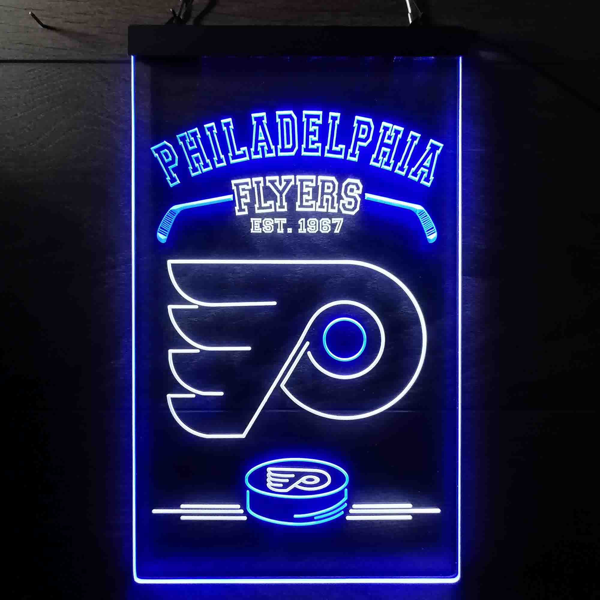 Personalized Philadelphia Flyers Neon LED Sign - Image 8