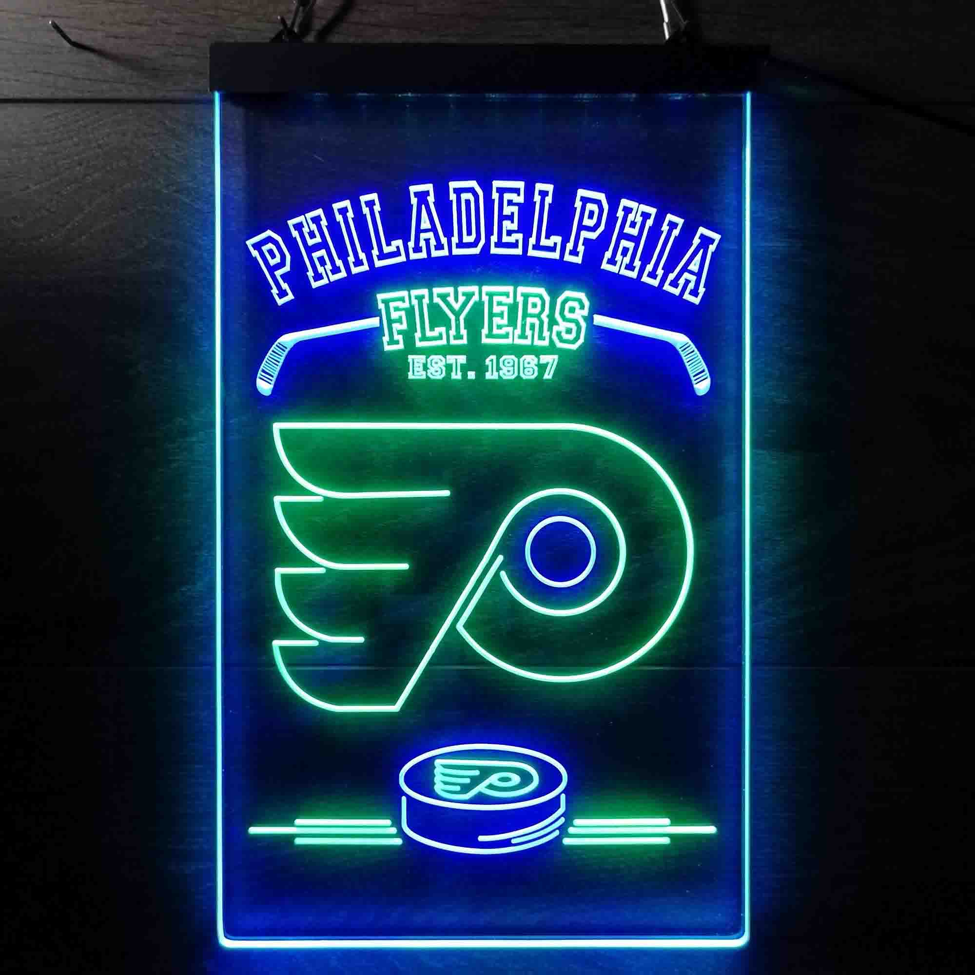Personalized Philadelphia Flyers Neon LED Sign - Image 9
