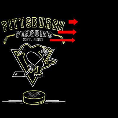 Personalized Pittsburgh Penguins Neon-Like LED Sign - Father's Day Gift - Image 14