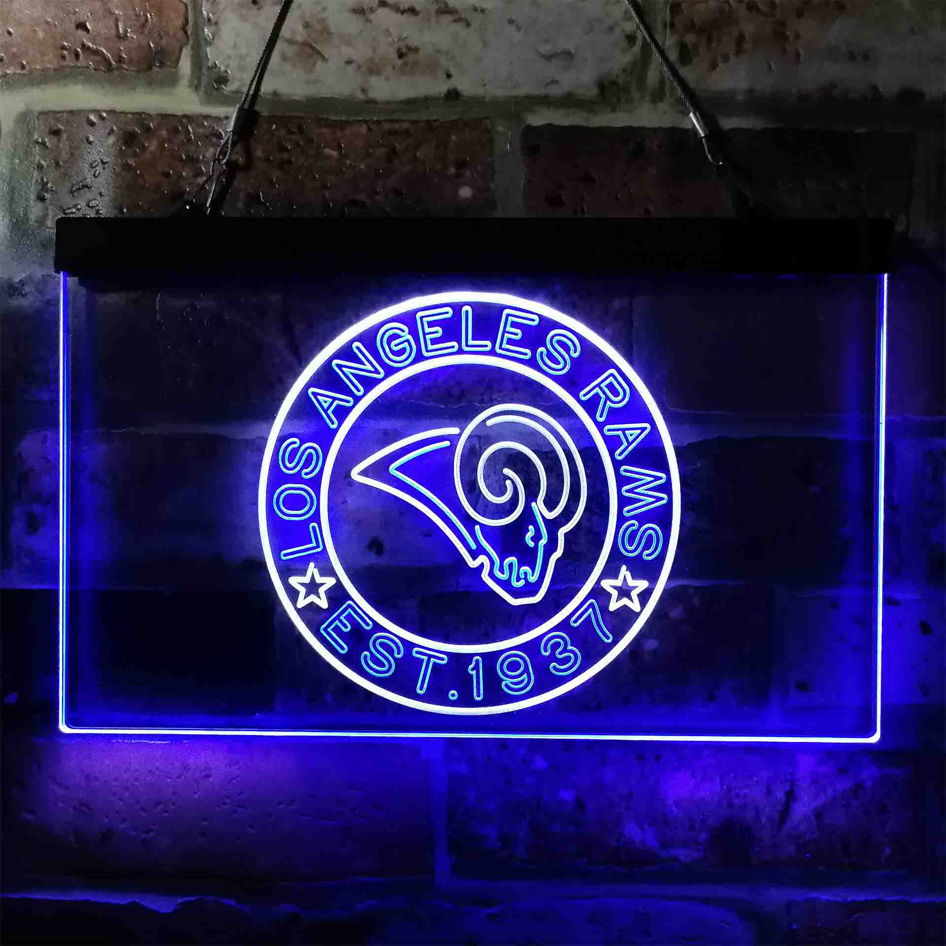 Personalized Los Angeles Rams Neon LED Sign - Image 10
