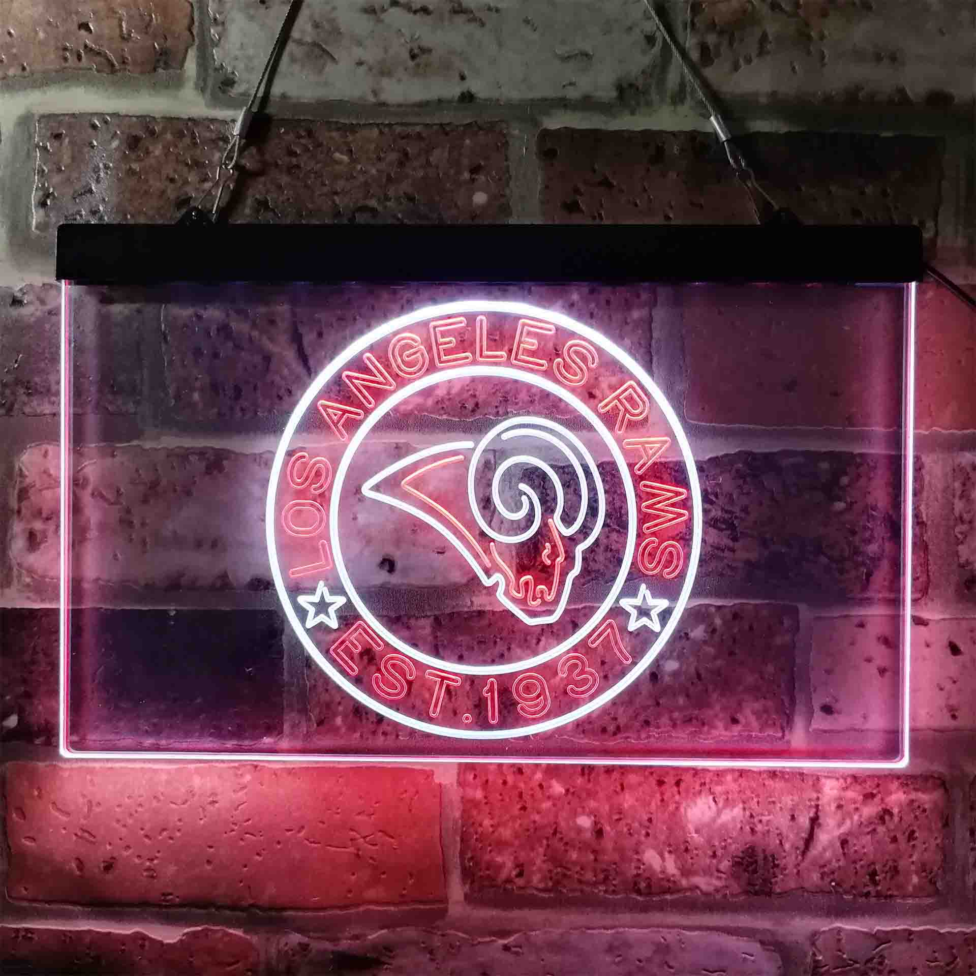 Personalized Los Angeles Rams Neon LED Sign - Image 6