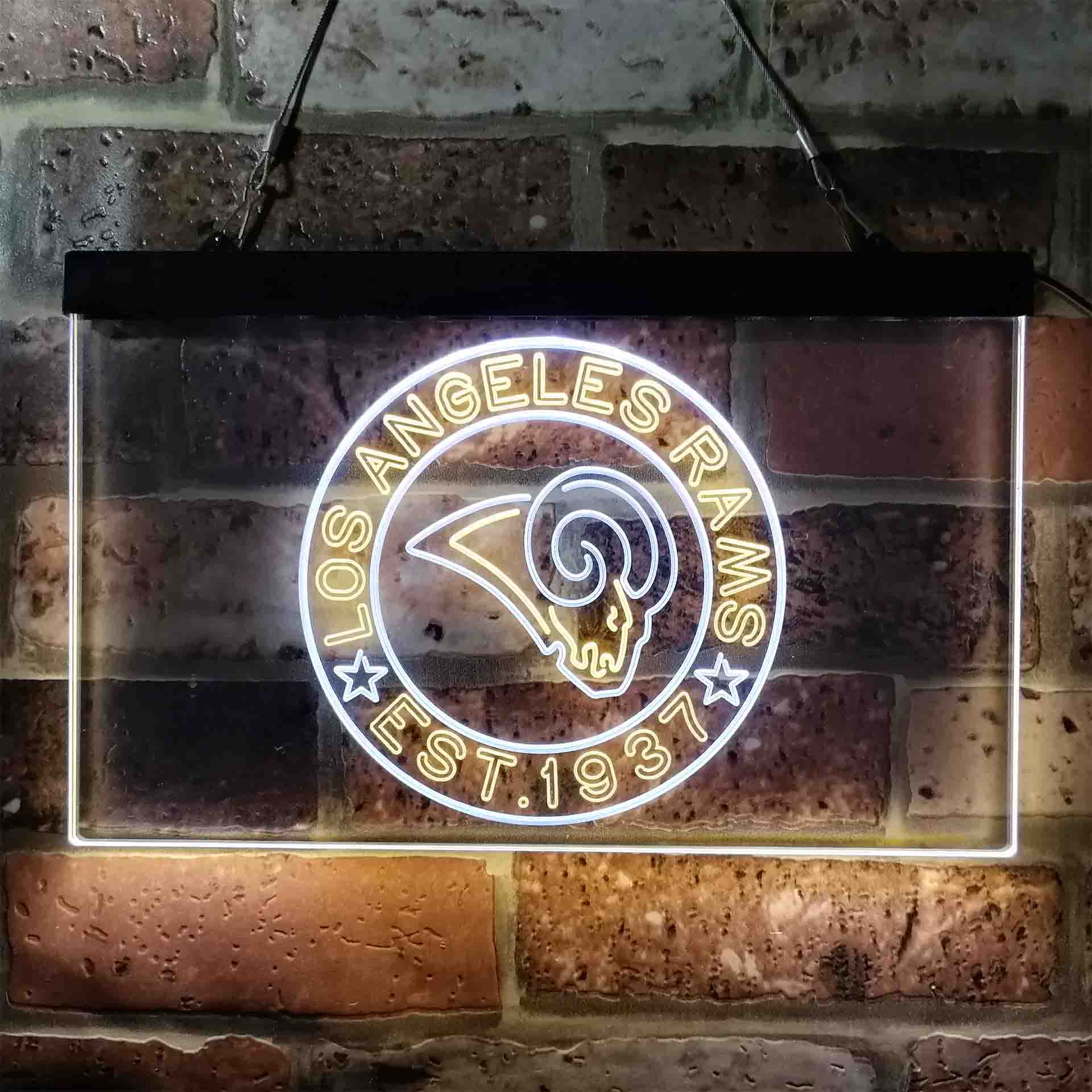Personalized Los Angeles Rams Neon LED Sign - Image 9