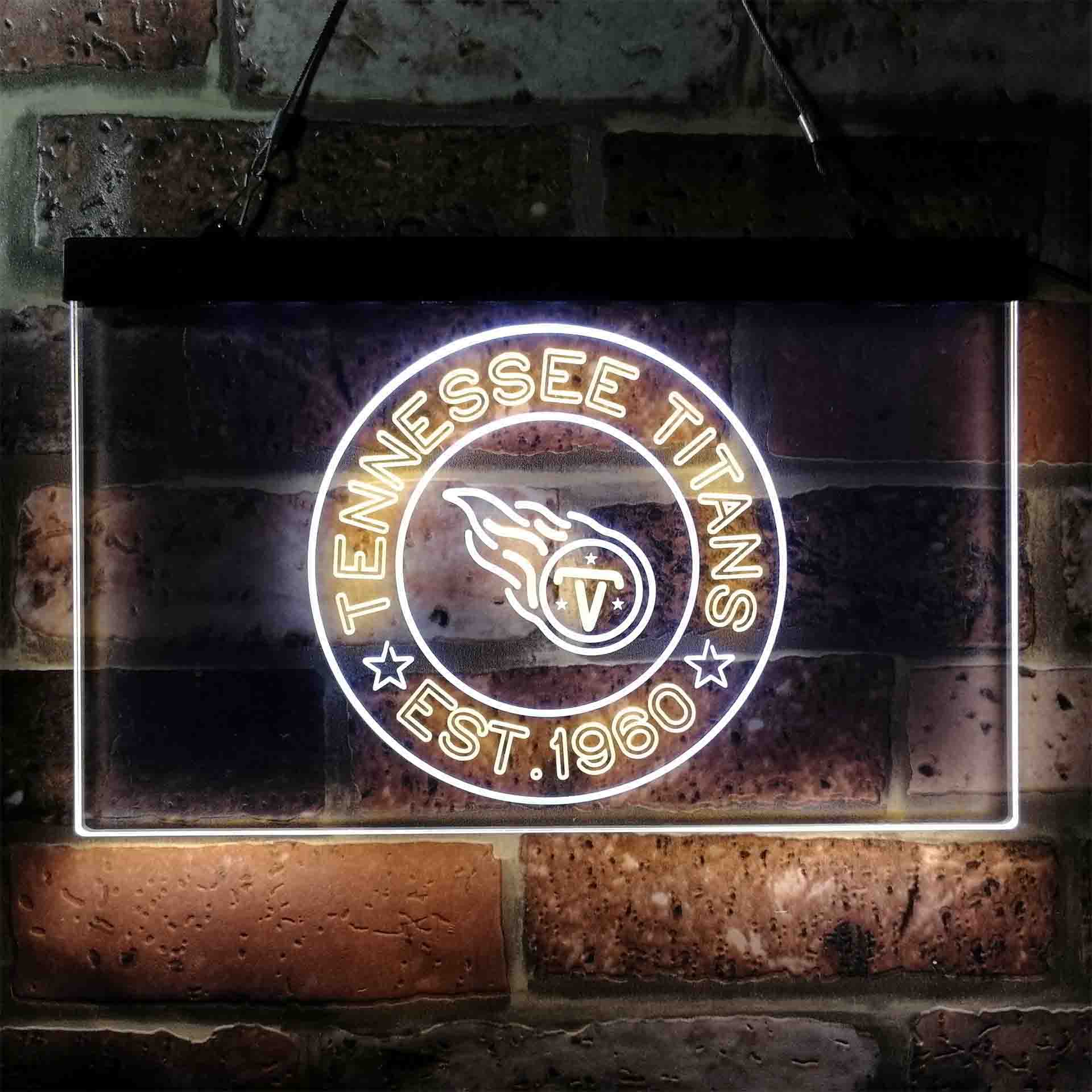 Personalized Custom Tennessee Titans Neon-Like LED Sign - Father's Day Gift - Image 4