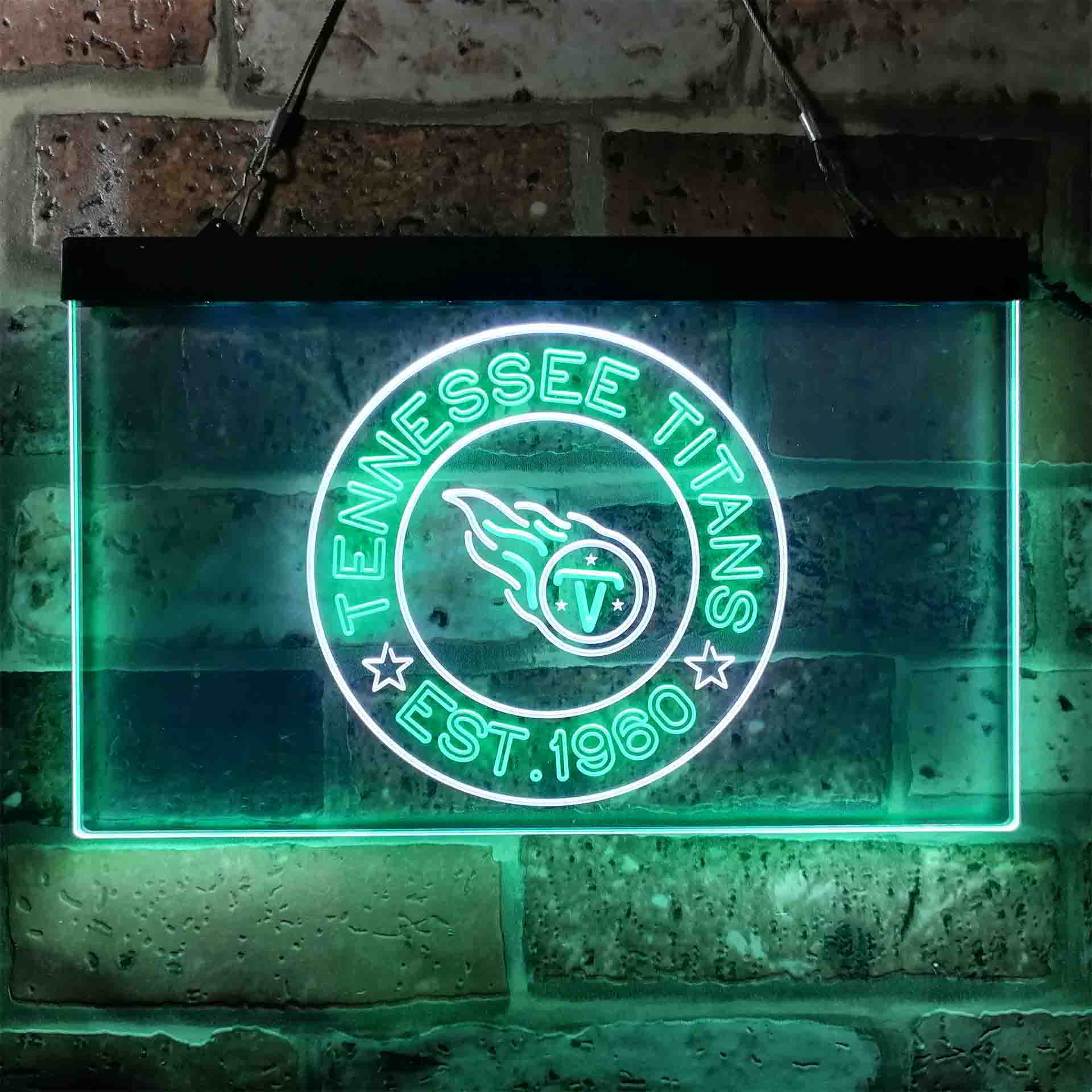 Personalized Custom Tennessee Titans Neon-Like LED Sign - Father's Day Gift - Image 8