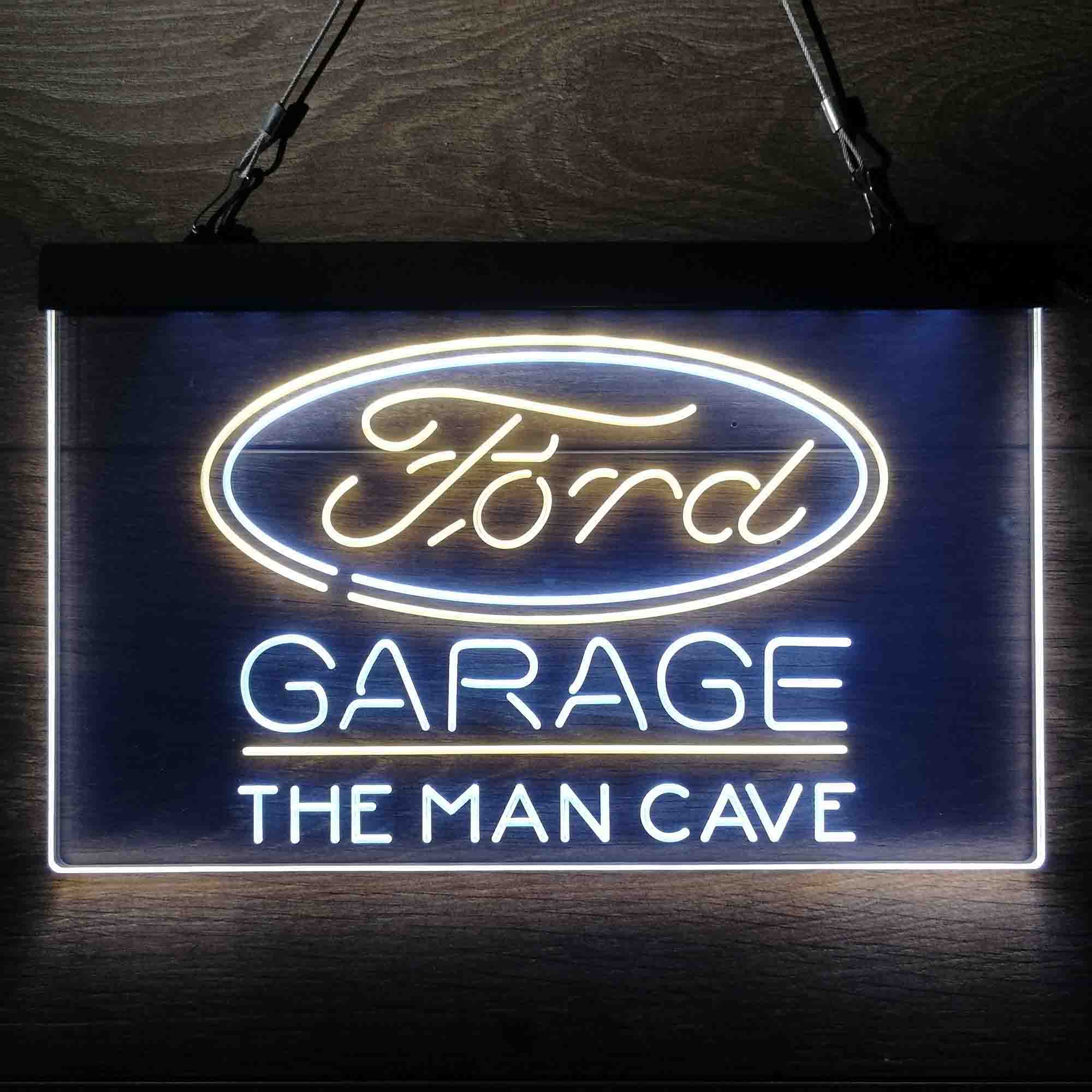 Personalized Custom Ford Garage Car Neon-Like LED Sign - Father's Day Gift - Image 11