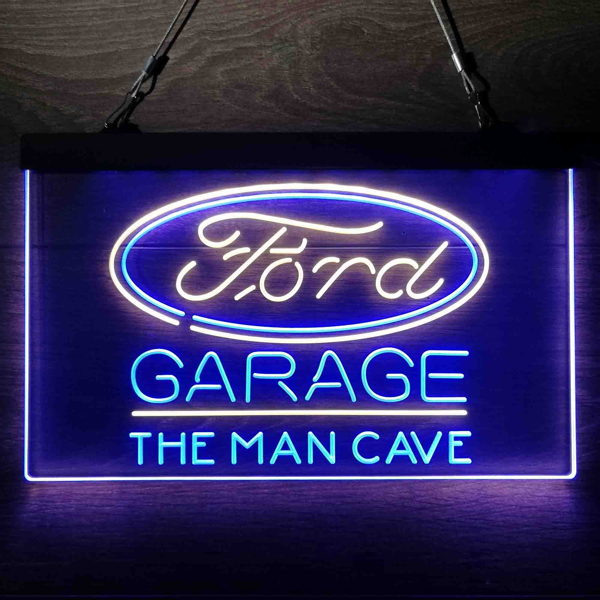 Personalized Custom Ford Garage Car Neon-Like LED Sign - Father's Day Gift - Image 12