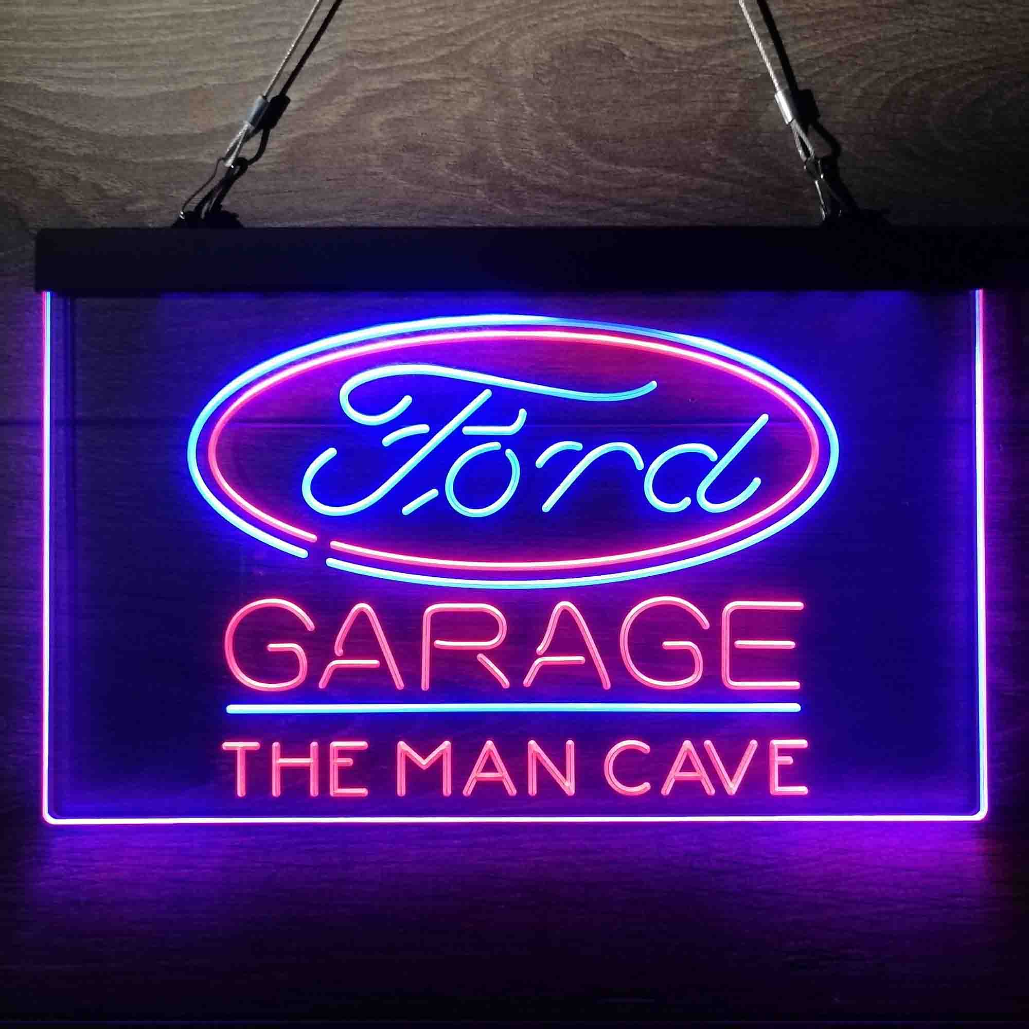 Personalized Custom Ford Garage Car Neon-Like LED Sign - Father's Day Gift - Image 6