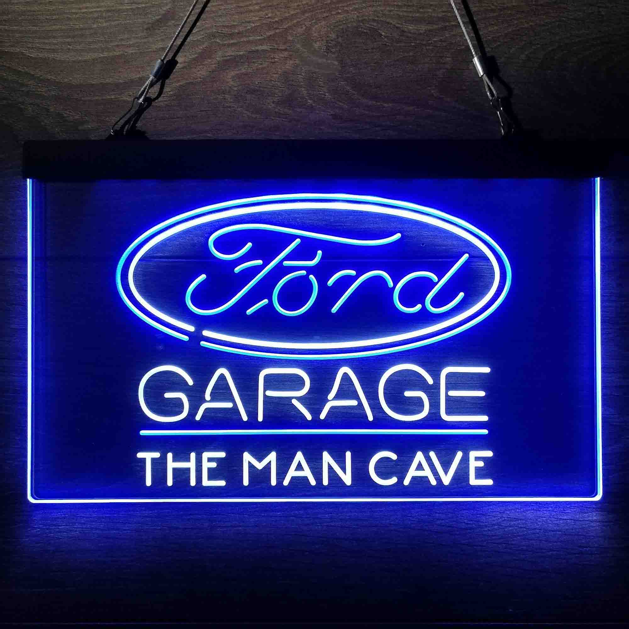 Personalized Custom Ford Garage Car Neon-Like LED Sign - Father's Day Gift - Image 9
