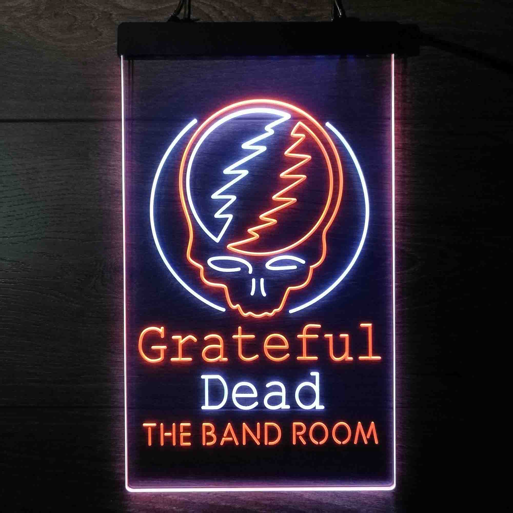 Personalized Grateful Dead Skull Bar Club Neon LED Sign - Image 10