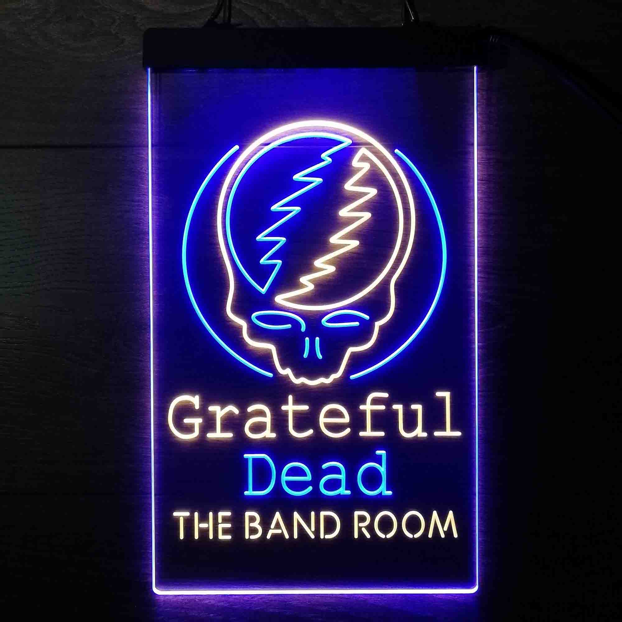 Personalized Grateful Dead Skull Bar Club Neon LED Sign - Image 11