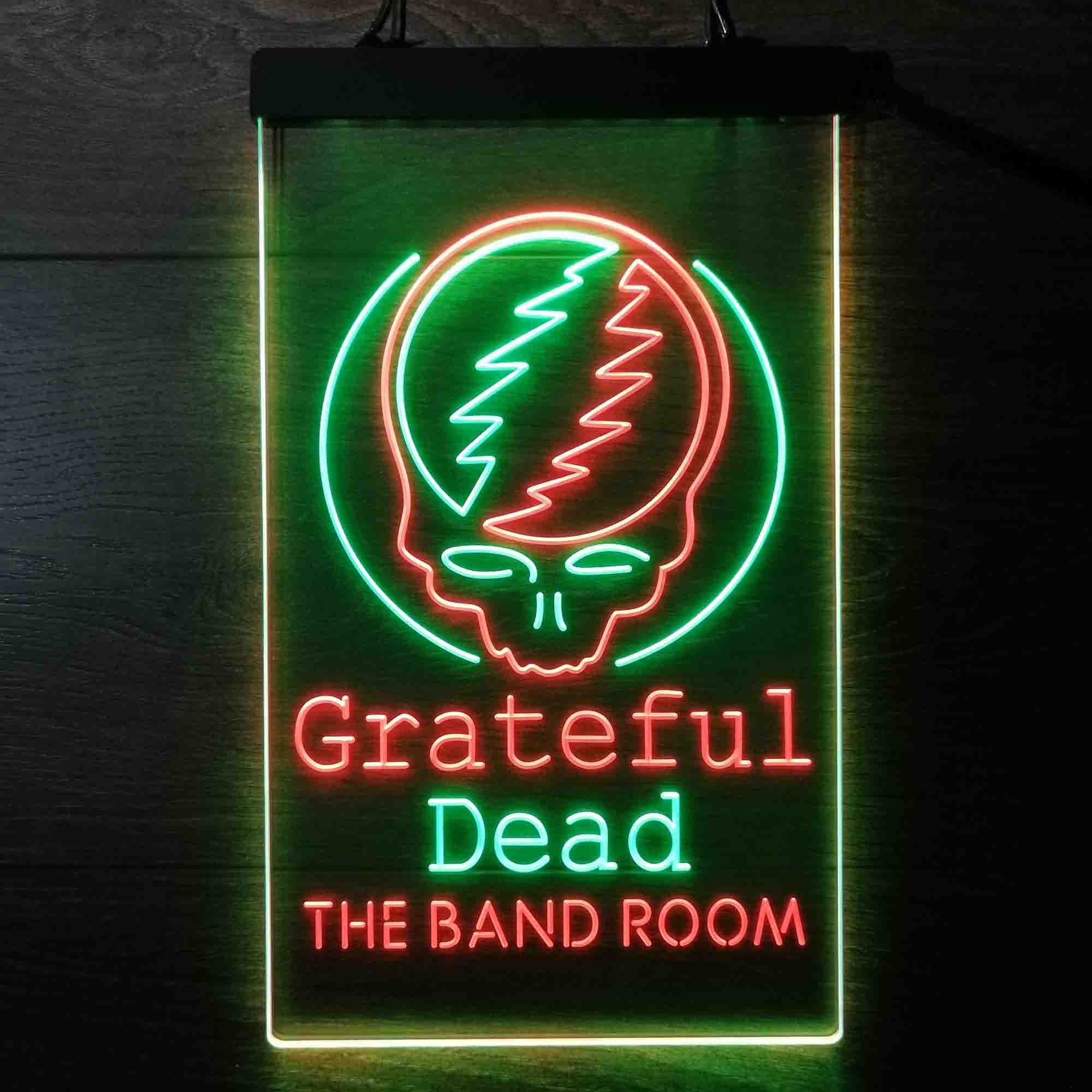 Personalized Grateful Dead Skull Bar Club Neon LED Sign - Image 12