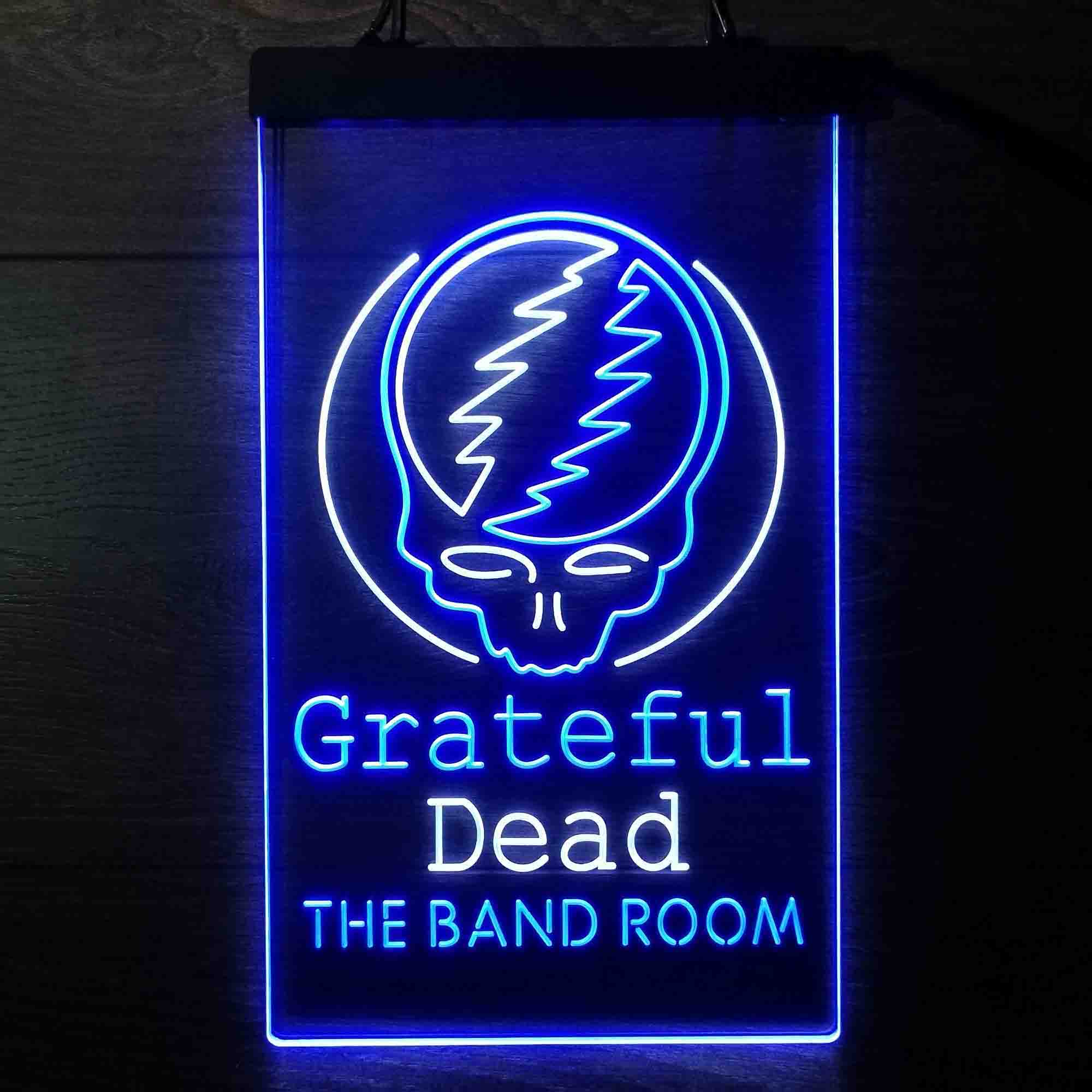 Personalized Grateful Dead Skull Bar Club Neon LED Sign - Image 4