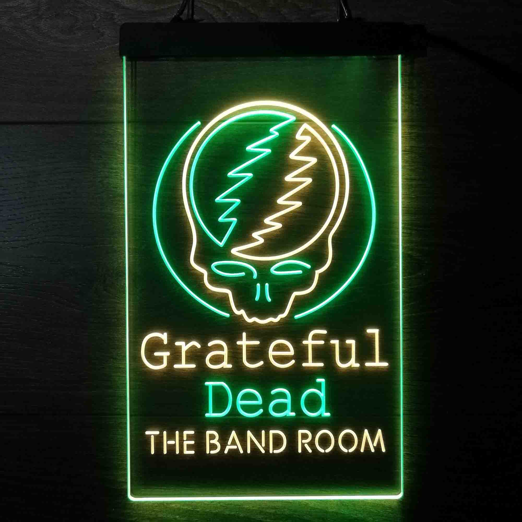 Personalized Grateful Dead Skull Bar Club Neon LED Sign - Image 6