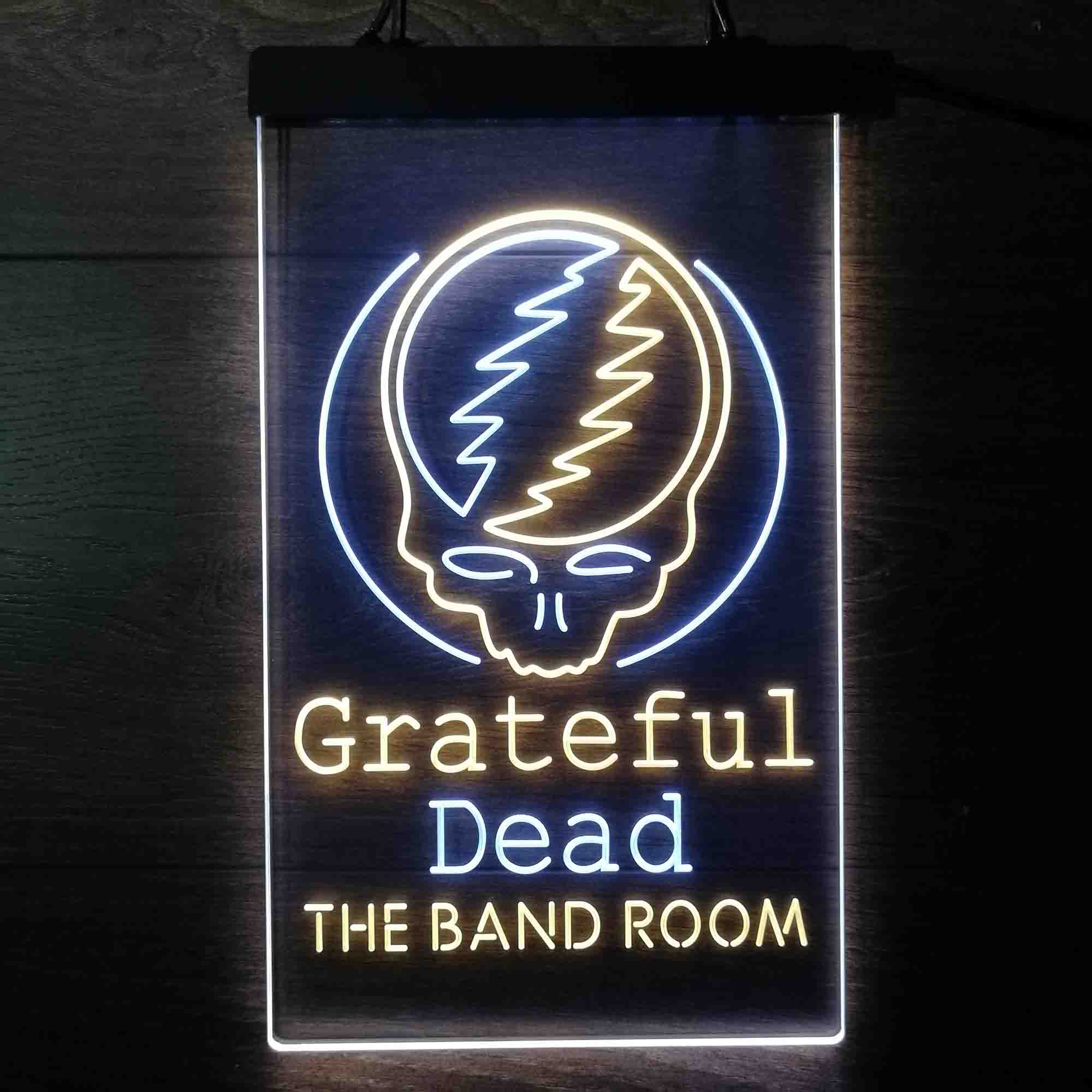 Personalized Grateful Dead Skull Bar Club Neon LED Sign - Image 8