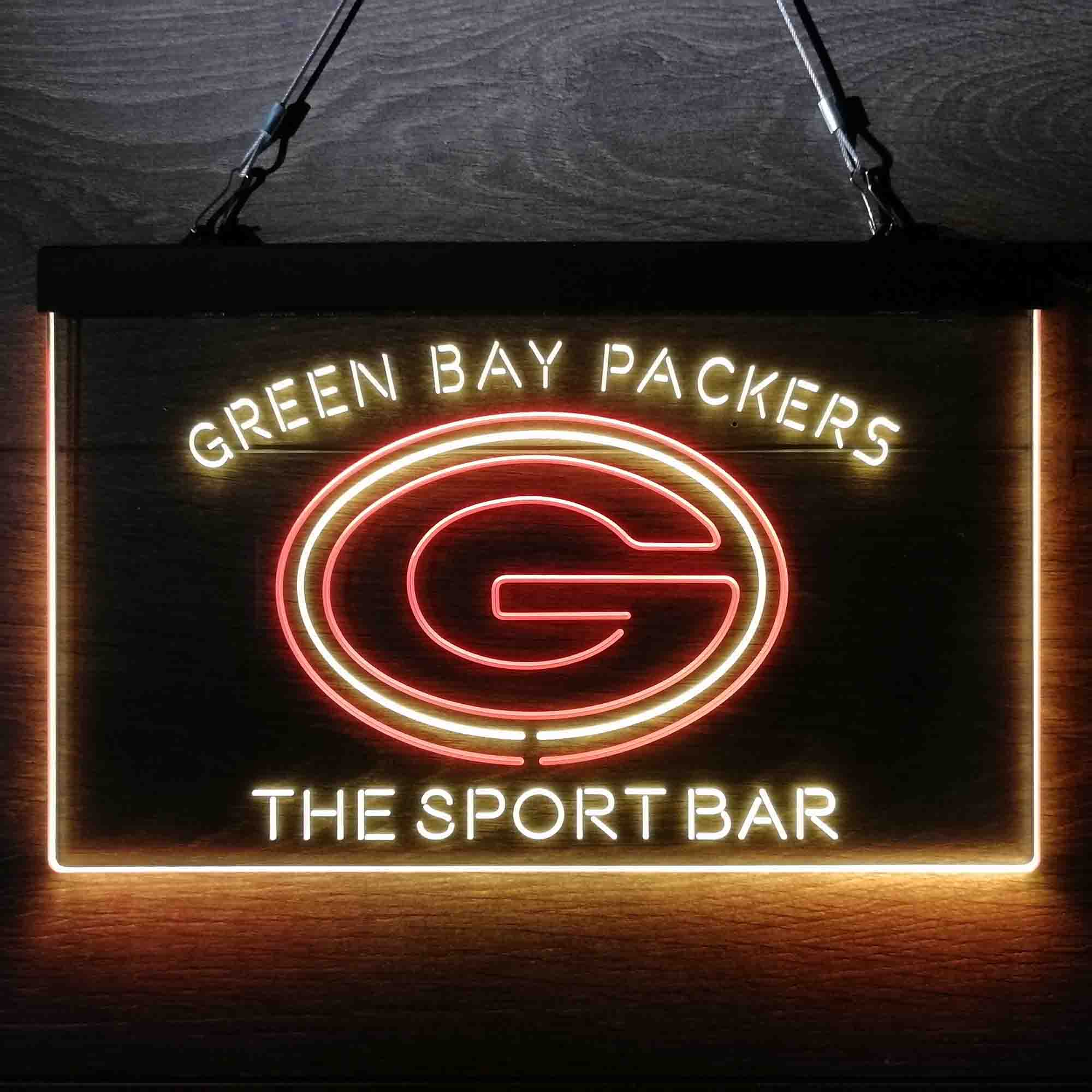 Personalized Green Bay Packers Neon LED Sign - Image 3
