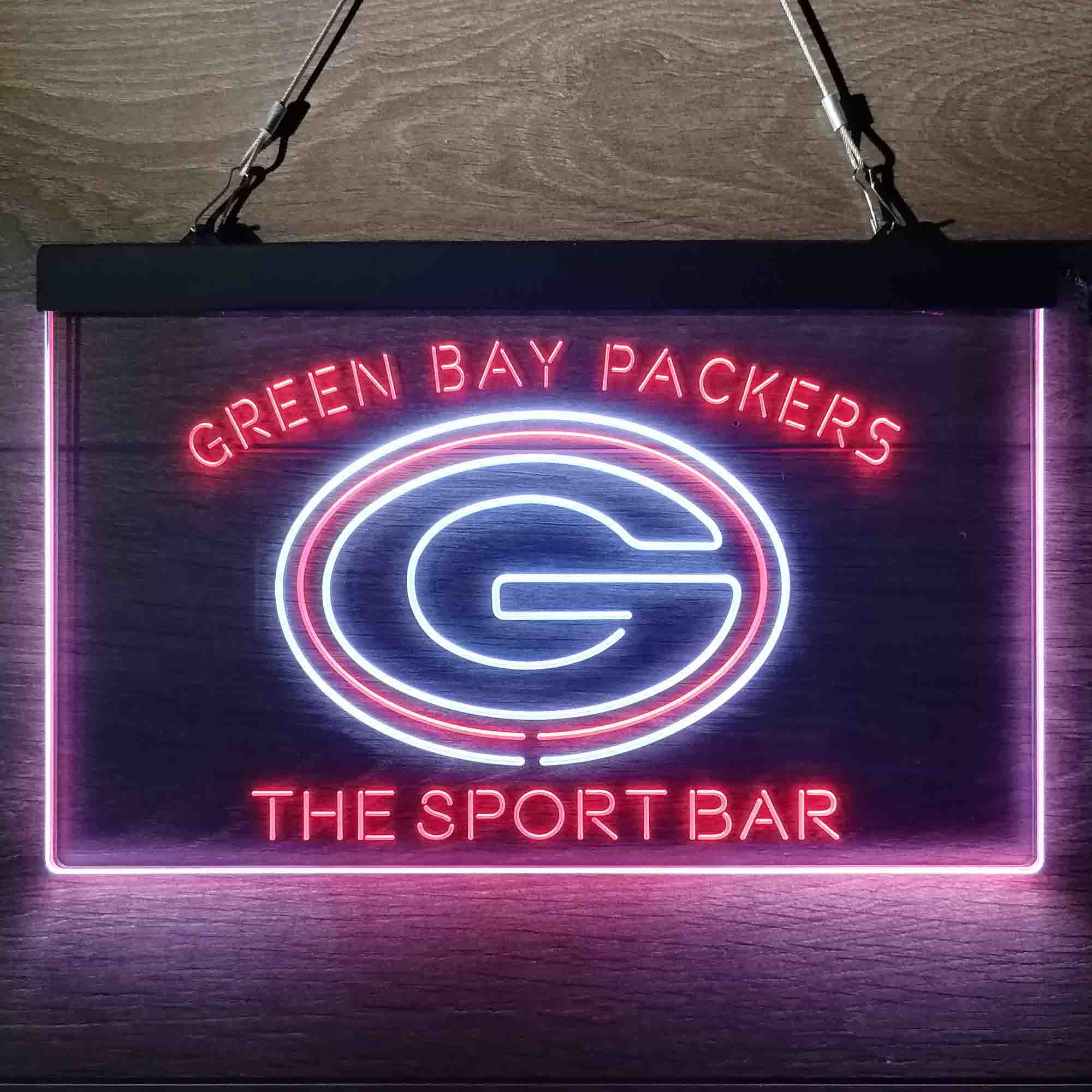 Personalized Green Bay Packers Neon LED Sign - Image 8