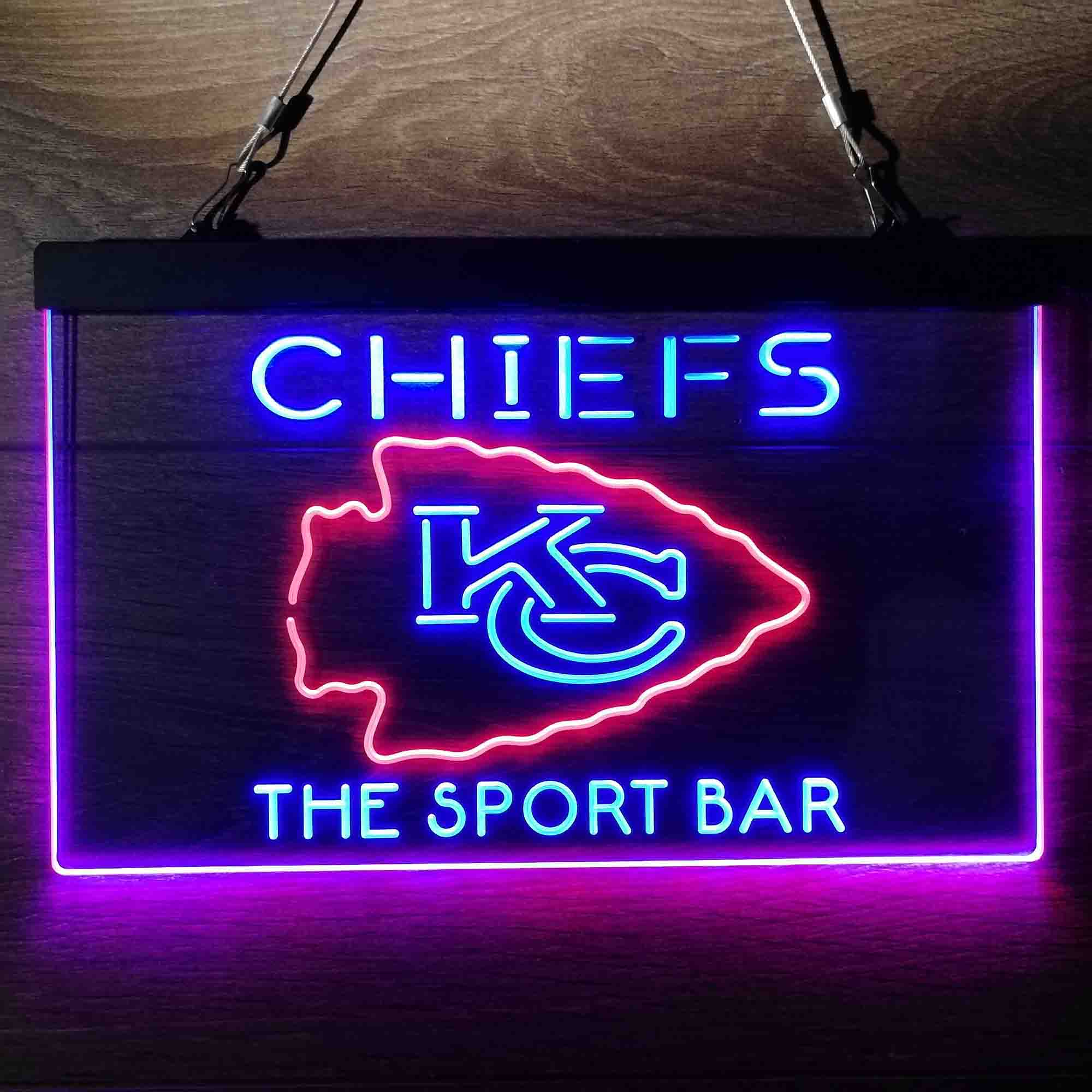 Personalized Kansas City Chiefs Neon-Like LED Sign, Chiefs Presents - Image 12