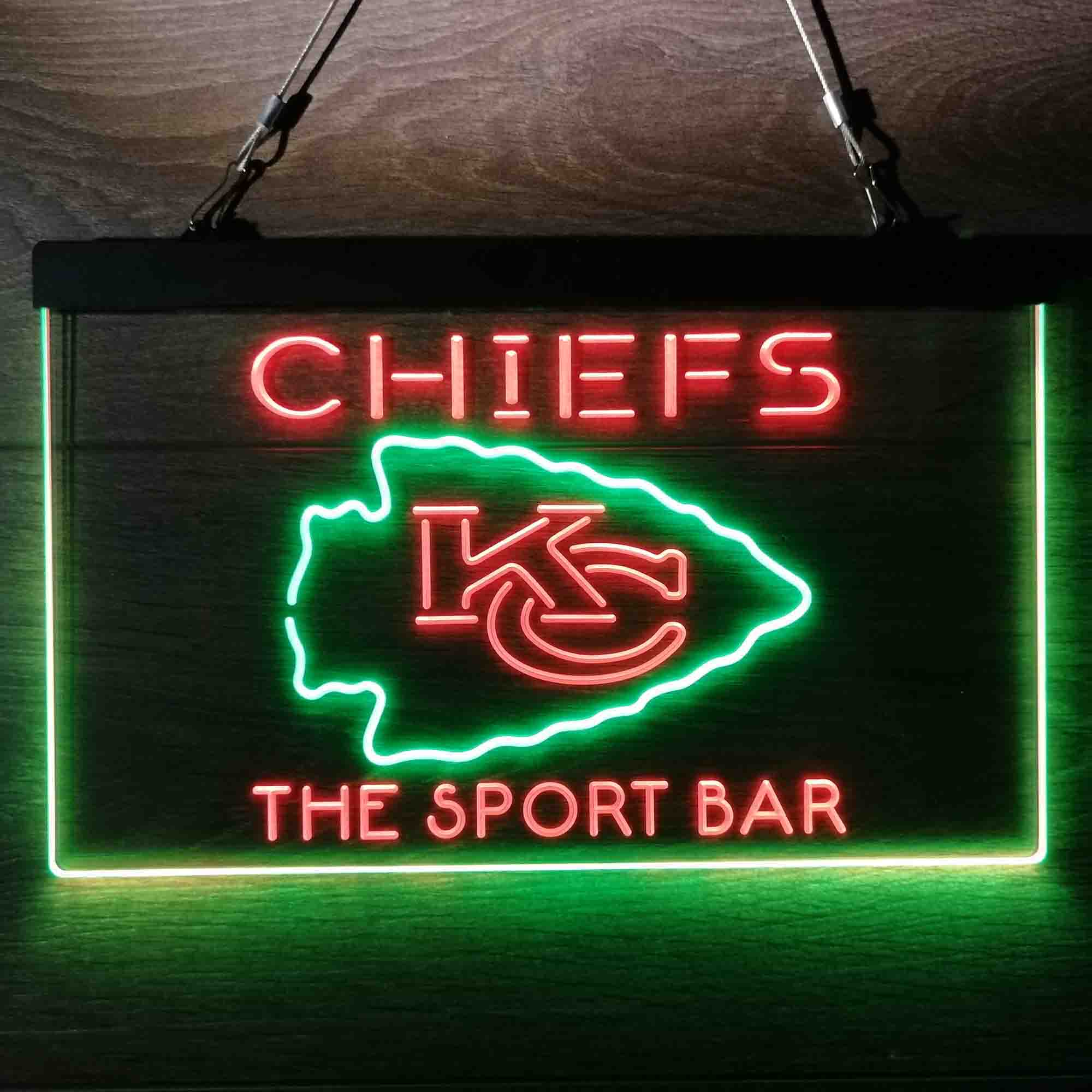 Personalized Kansas City Chiefs Neon-Like LED Sign, Chiefs Presents - Image 7