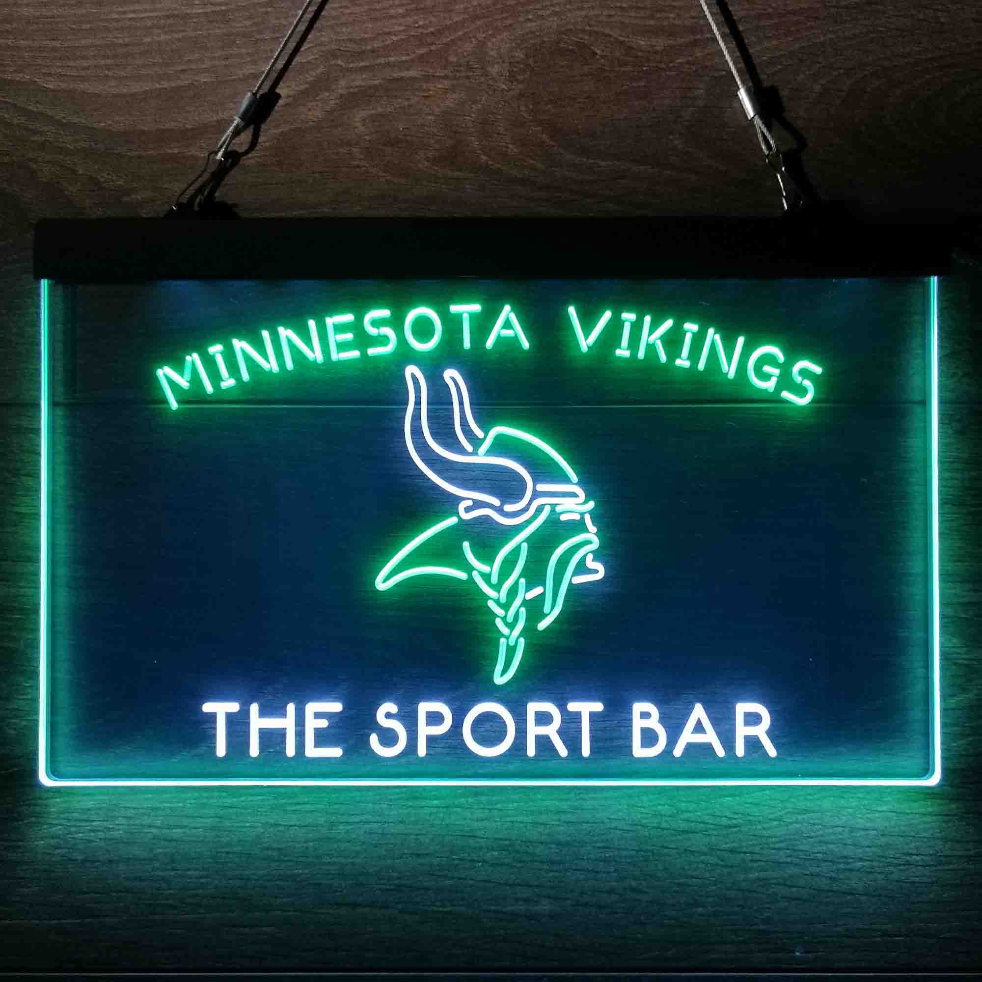 Personalized Minnesota Vikings Neon LED Sign - Image 12