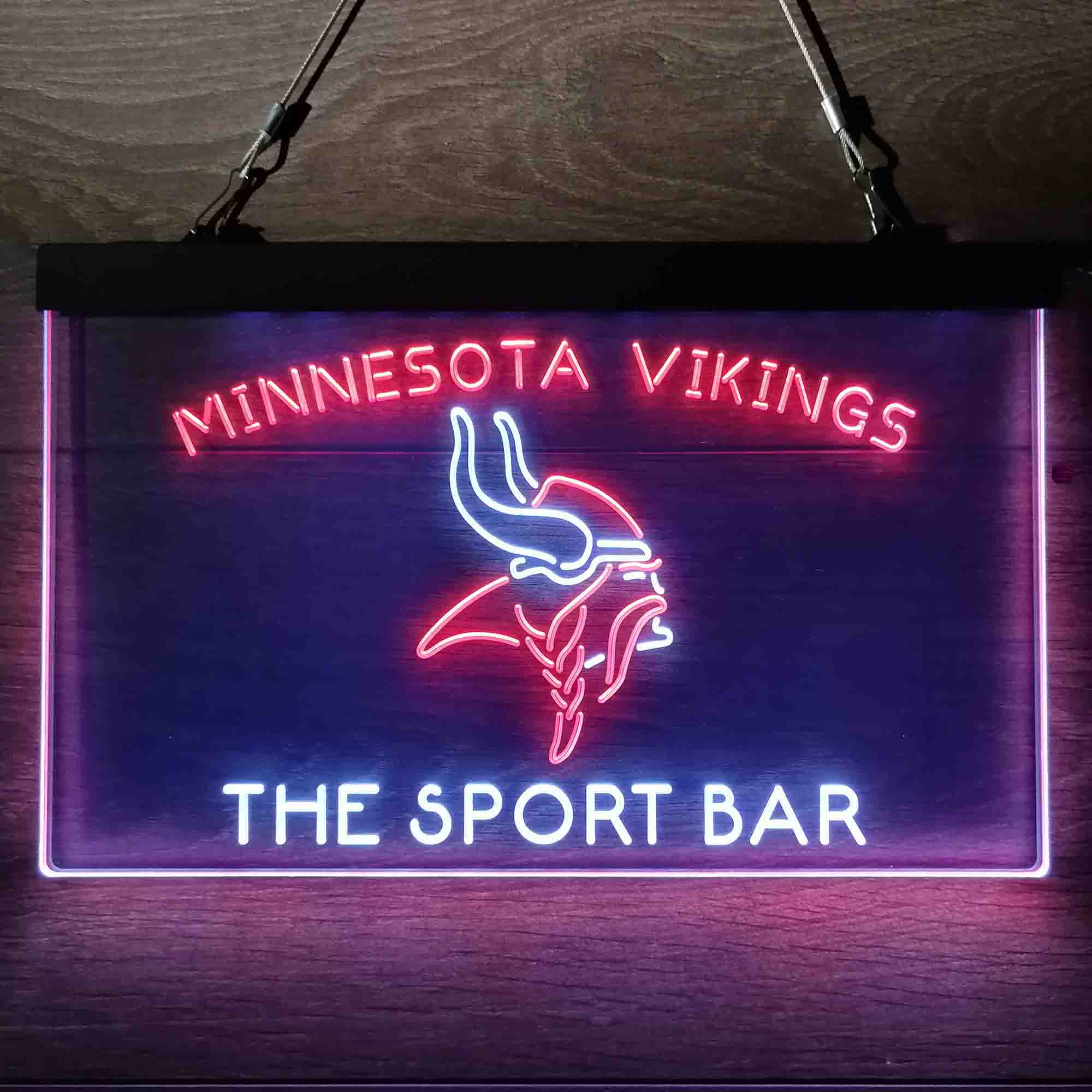 Personalized Minnesota Vikings Neon LED Sign - Image 3