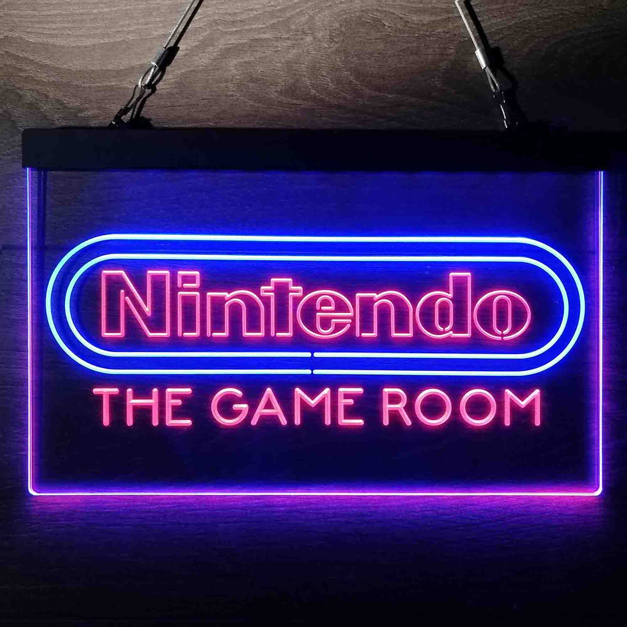 Custom Nintendo Game Room Neon-Like LED Sign - Image 11