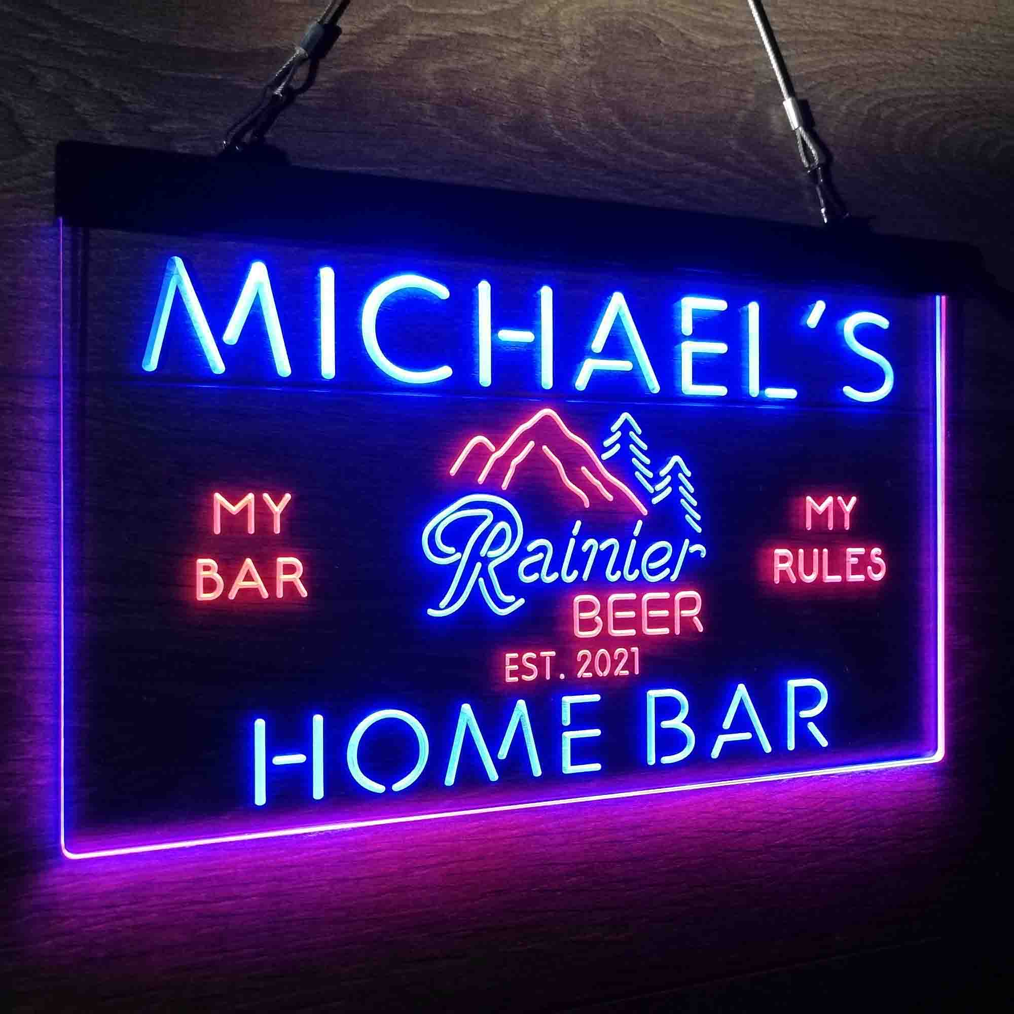 Personalized Rainier Beer Club Neon-Like LED Sign - Image 19