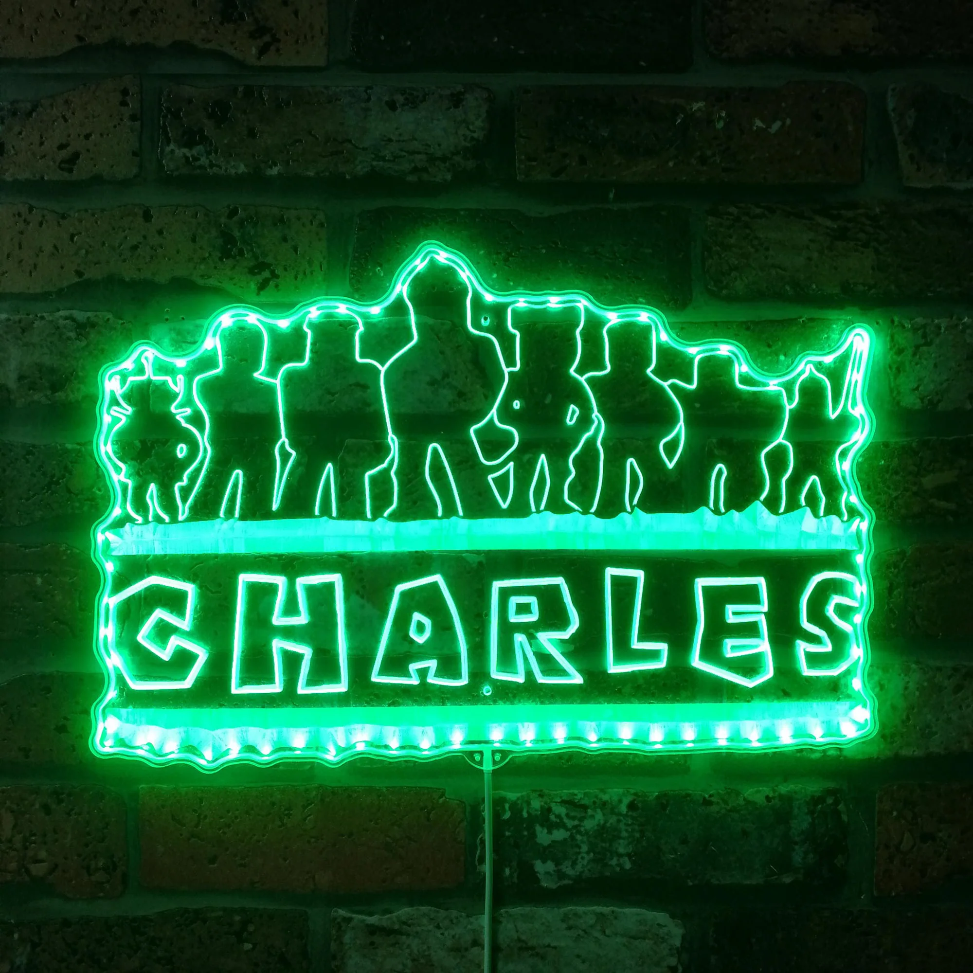 Personalized Roblox Name Kids Room Edge Lit LED Sign - Image 6