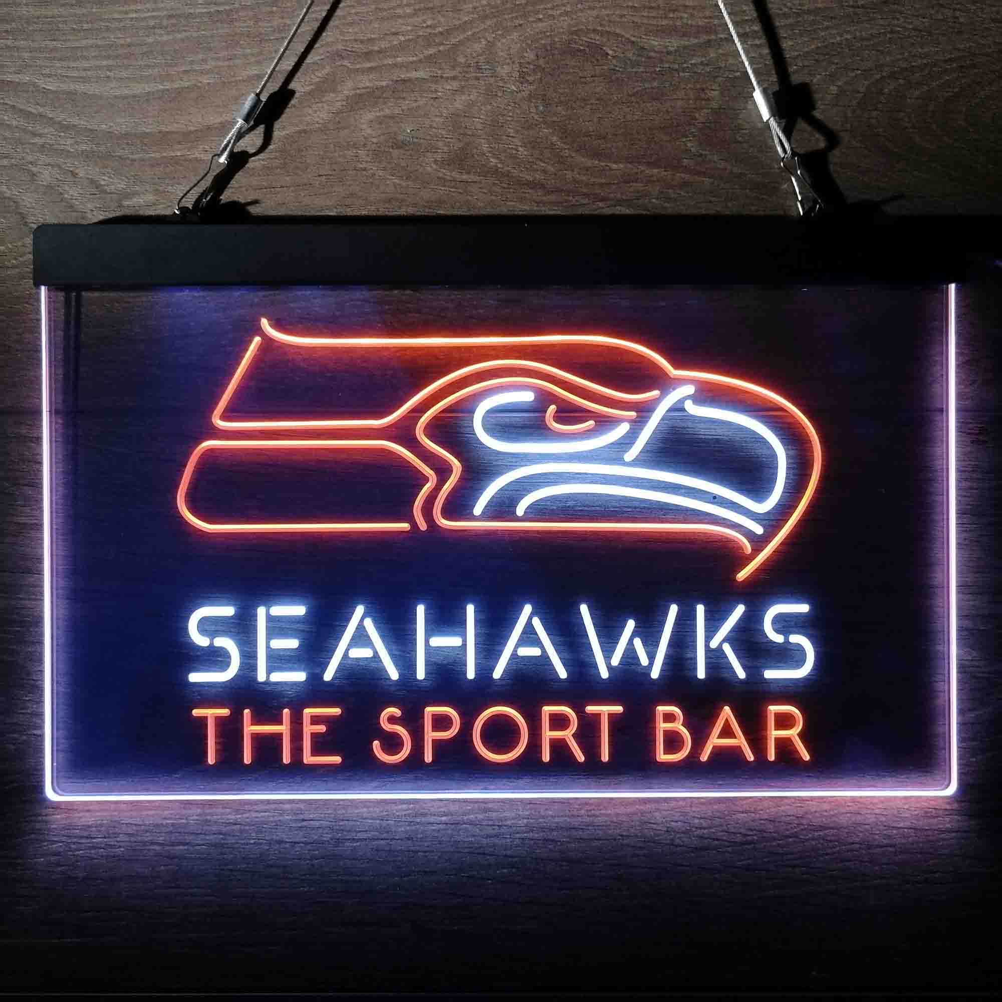 Personalized Seattle Seahawks NFL Football Club Neo LED Sign - Image 8
