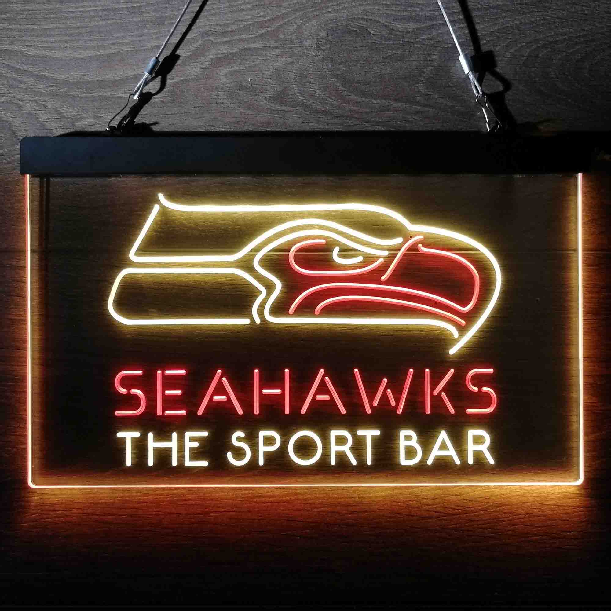Personalized Seattle Seahawks NFL Football Club Neo LED Sign - Image 9