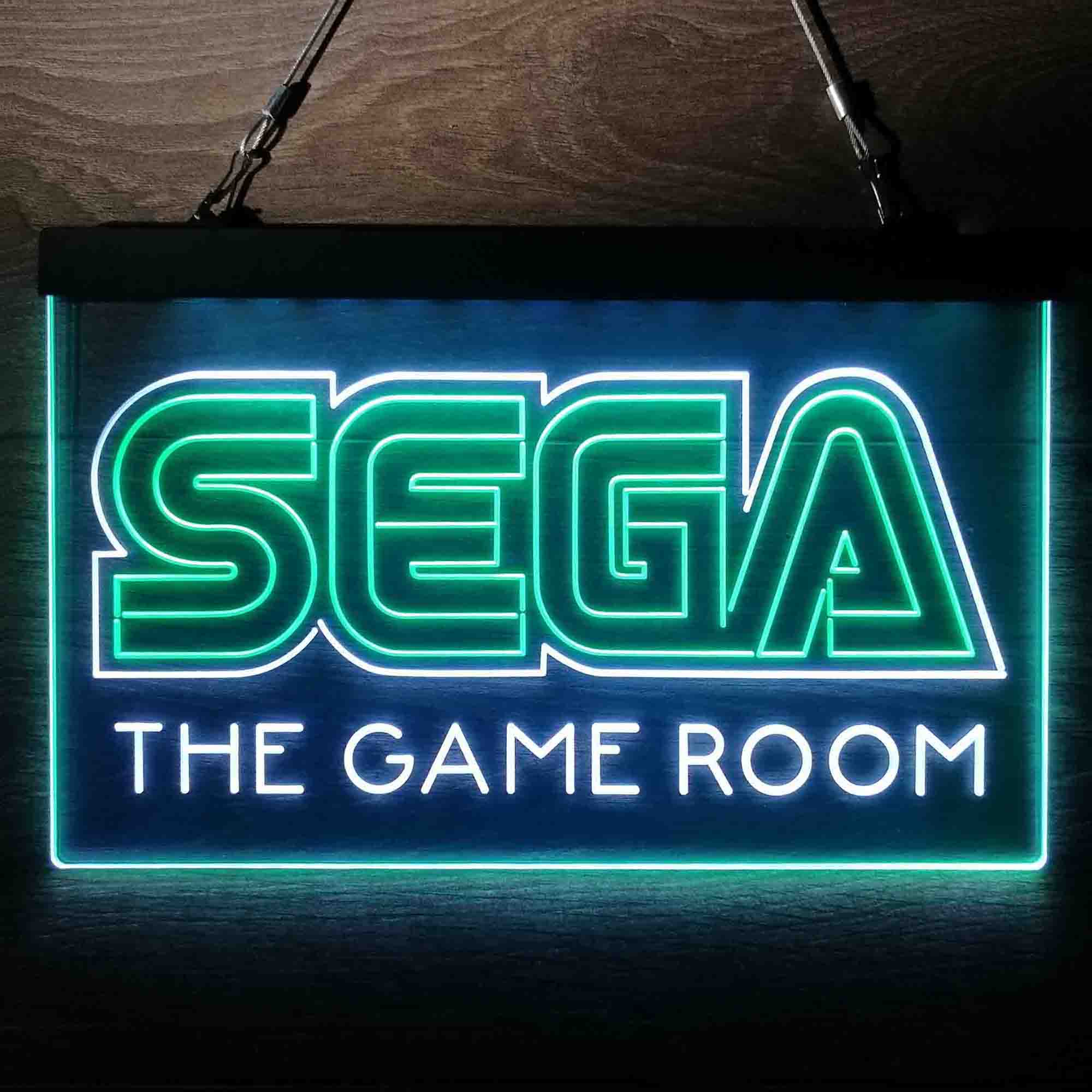 Sega Custom Personalized Game Room Neon-Like LED Sign - Father's Day Gift - Image 3